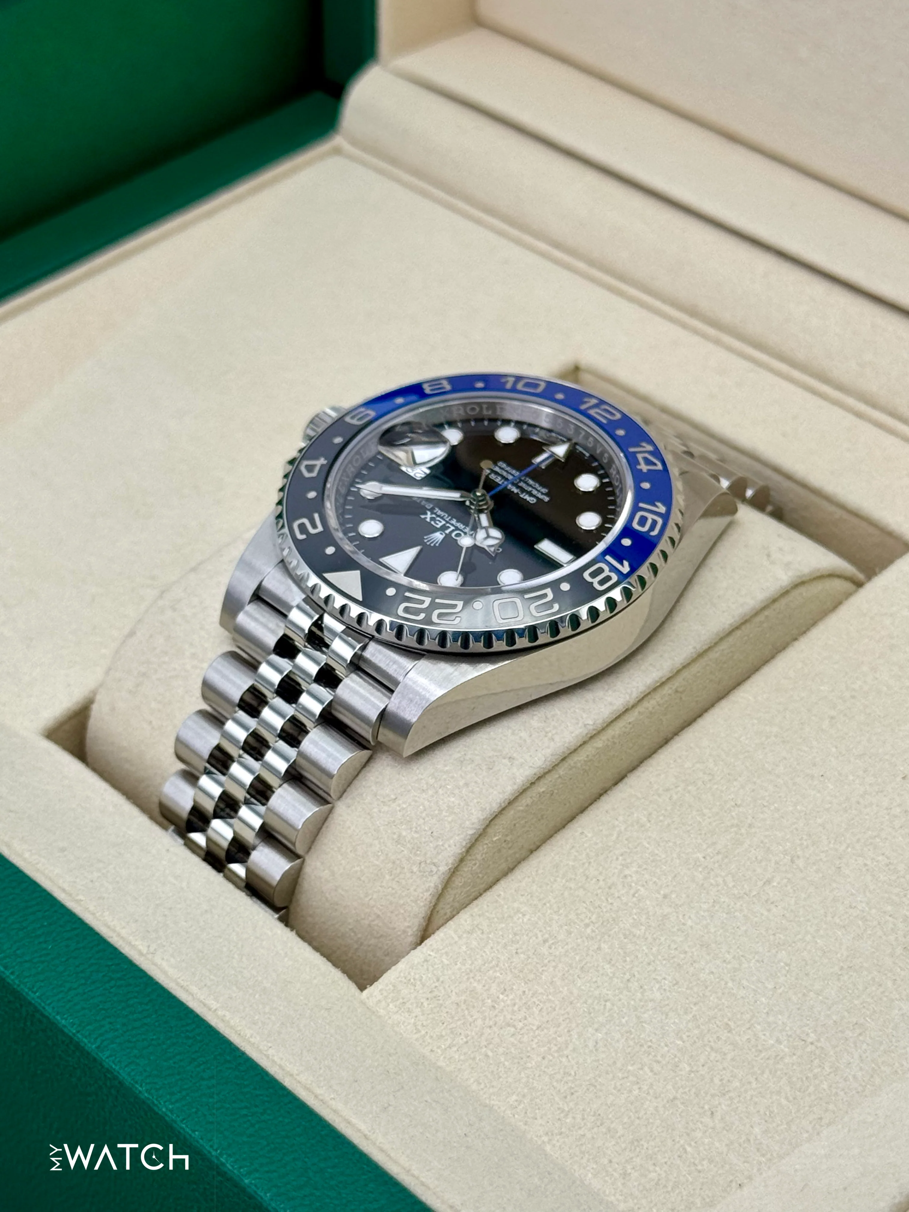 NEW 2025 Rolex GMT-Master II "Batgirl" 40mm 126710BLNR Jubilee - Image 7