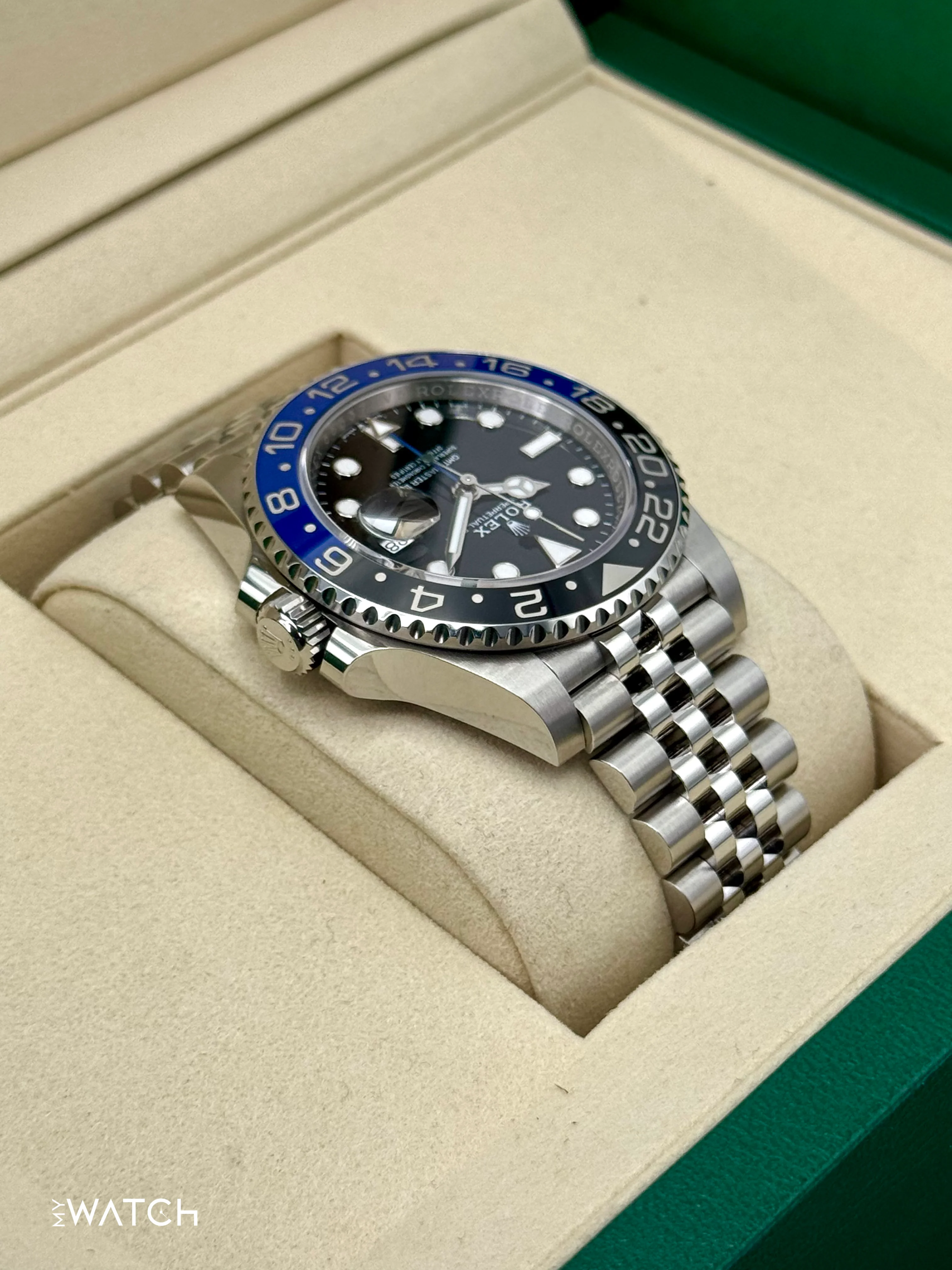 NEW 2025 Rolex GMT-Master II "Batgirl" 40mm 126710BLNR Jubilee - Image 8