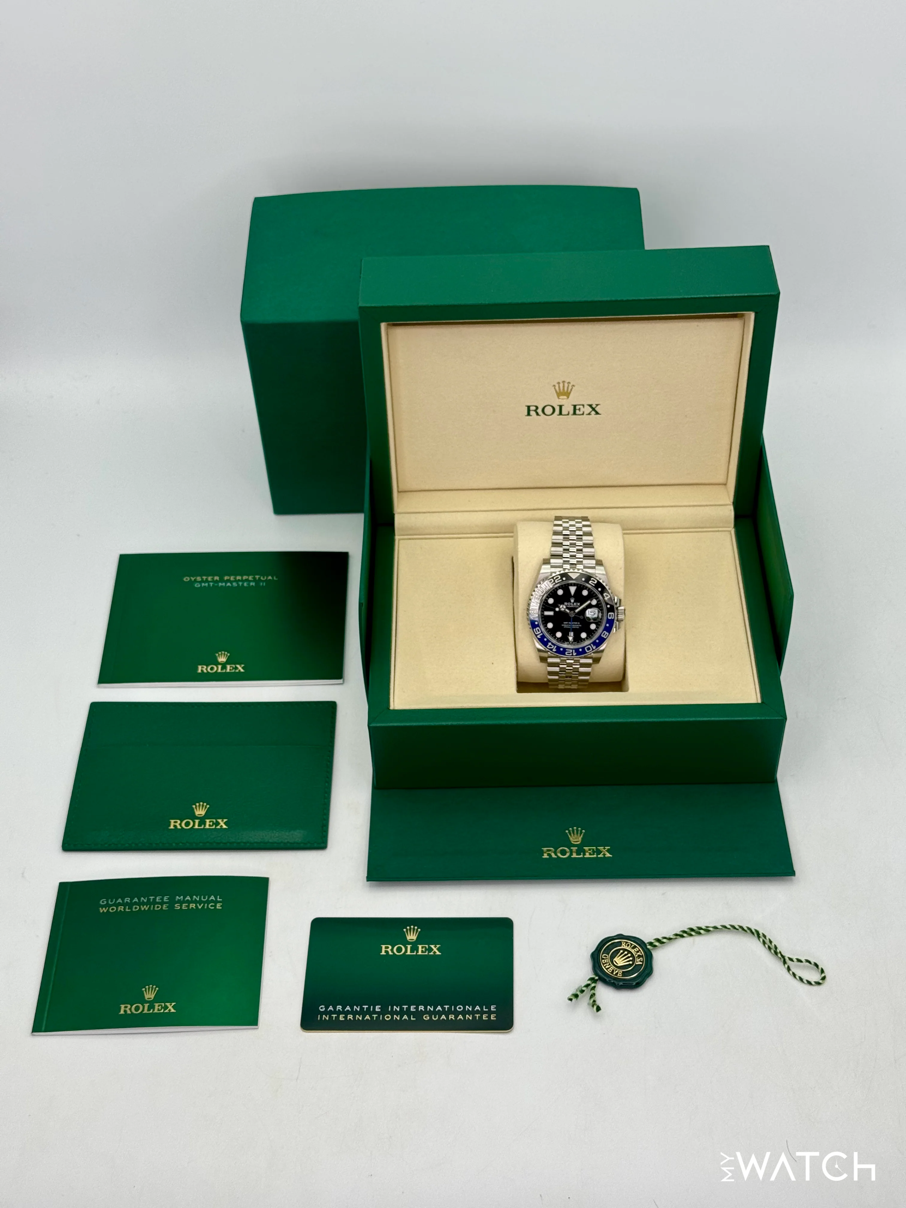 NEW 2025 Rolex GMT-Master II "Batgirl" 40mm 126710BLNR Jubilee - Image 10