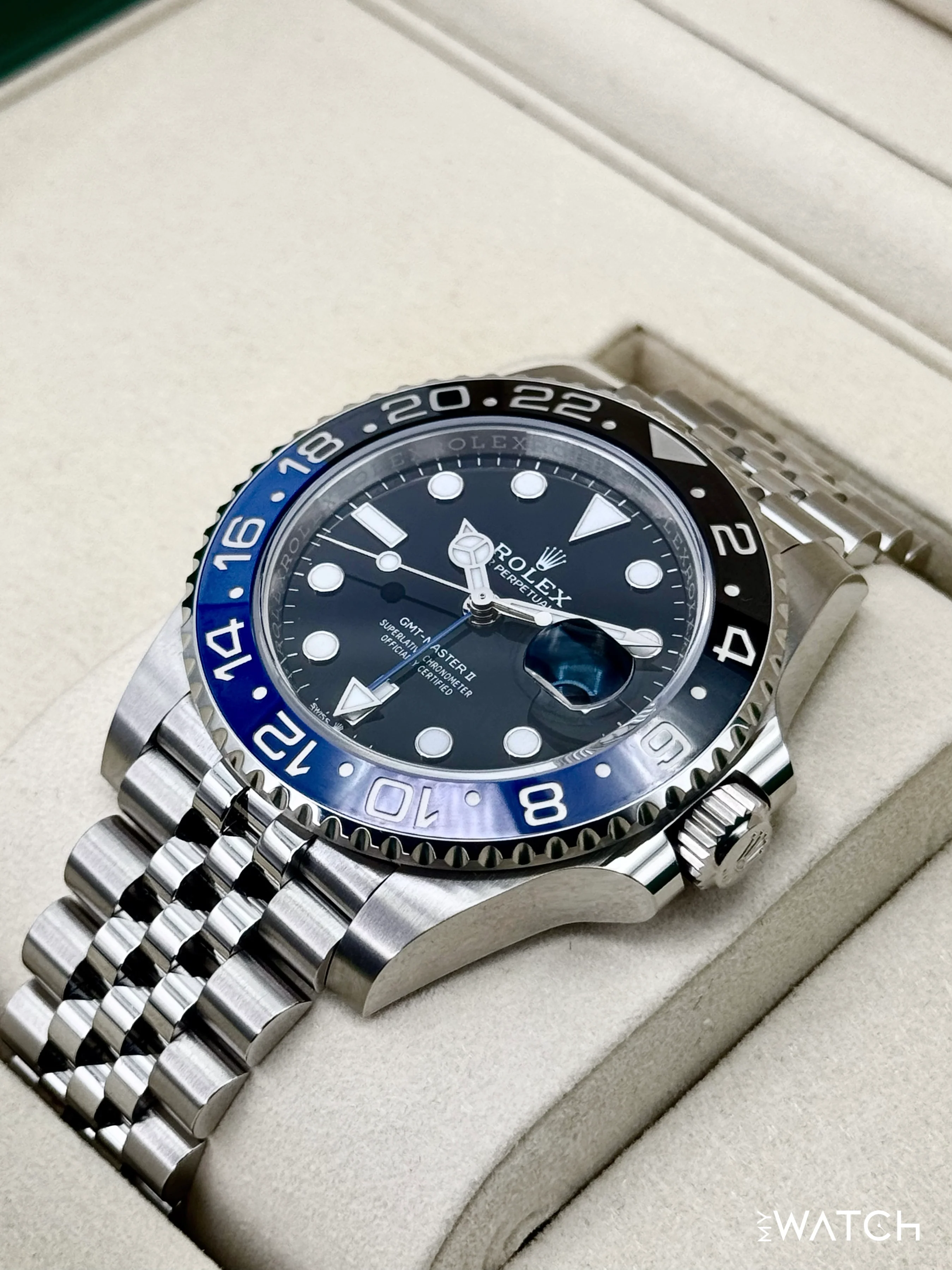 NEW 2025 Rolex GMT-Master II "Batgirl" 40mm 126710BLNR Jubilee - Image 5