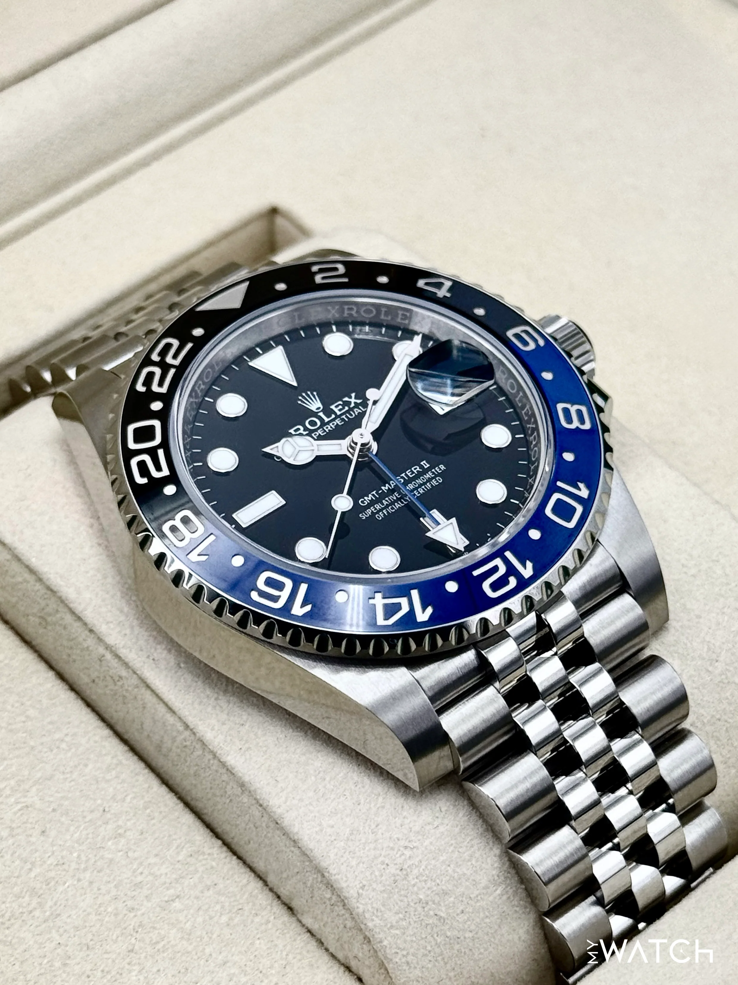 NEW 2025 Rolex GMT-Master II "Batgirl" 40mm 126710BLNR Jubilee - Image 6