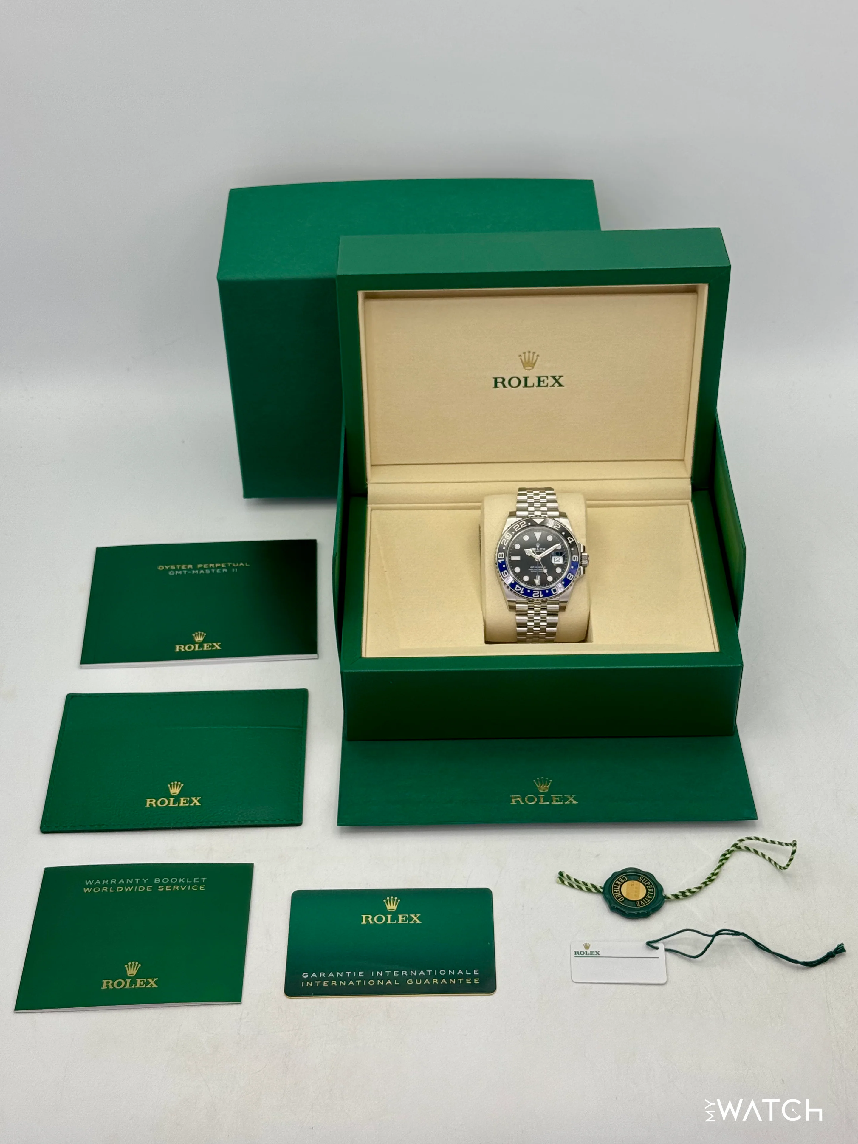 NEW 2025 Rolex GMT-Master II "Batgirl" 40mm 126710BLNR Jubilee - Image 10