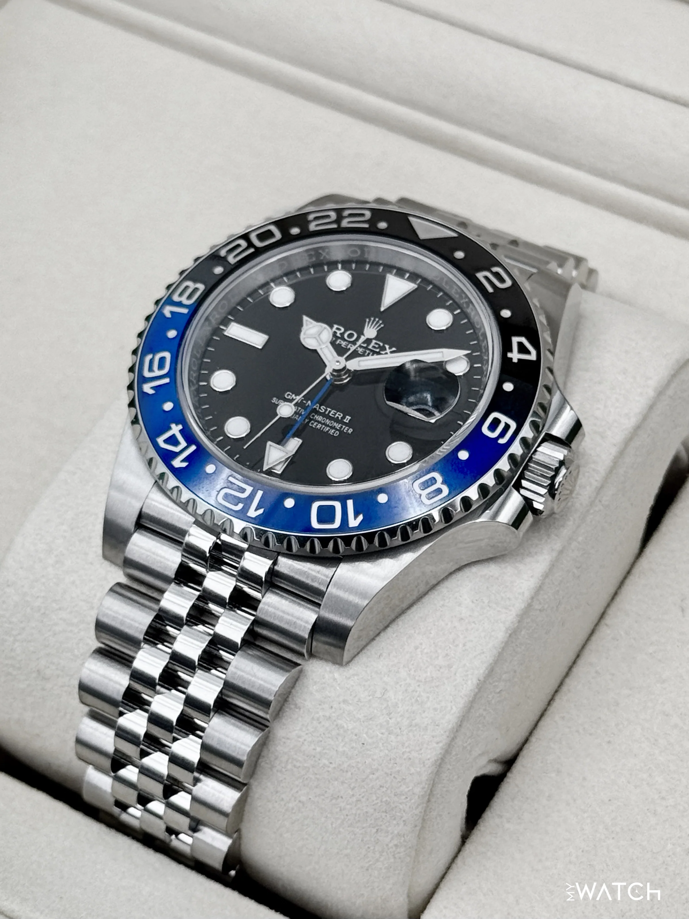NEW 2025 Rolex GMT-Master II "Batgirl" 40mm 126710BLNR Jubilee - Image 5