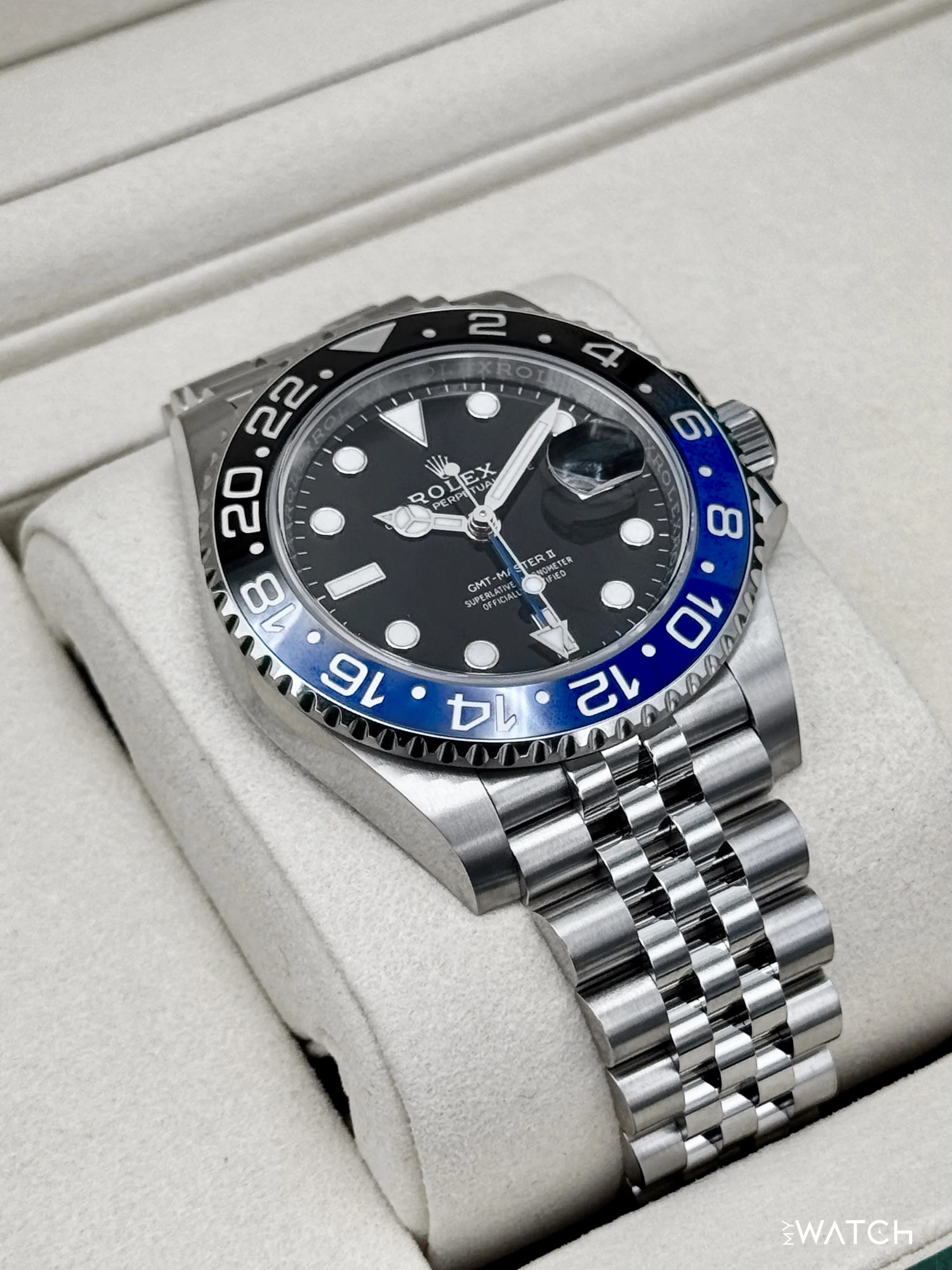 NEW 2025 Rolex GMT-Master II "Batgirl" 40mm 126710BLNR Jubilee - Image 6