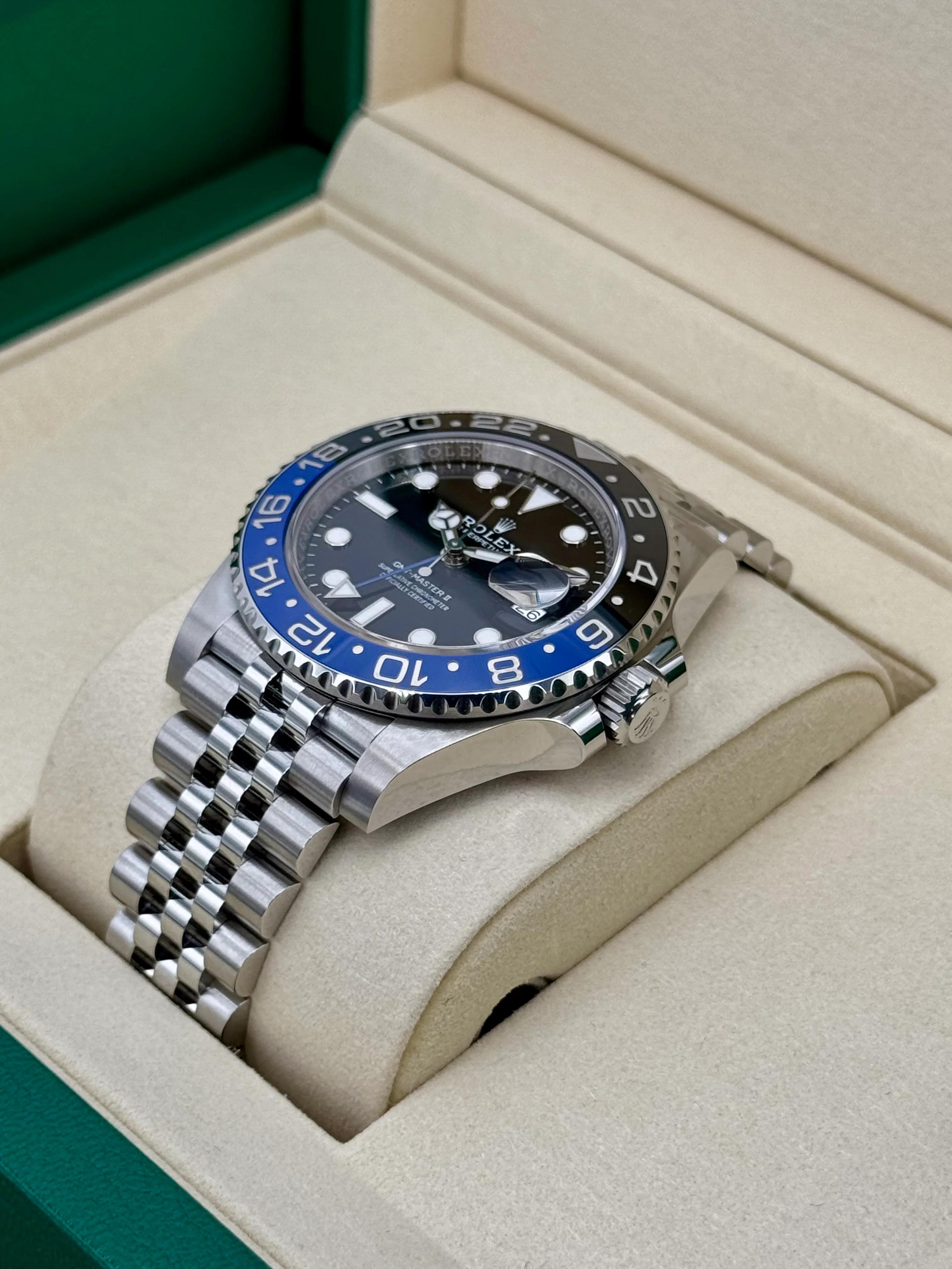 NEW 2025 Rolex GMT-Master II "Batgirl" 40mm 126710BLNR Jubilee - Image 7