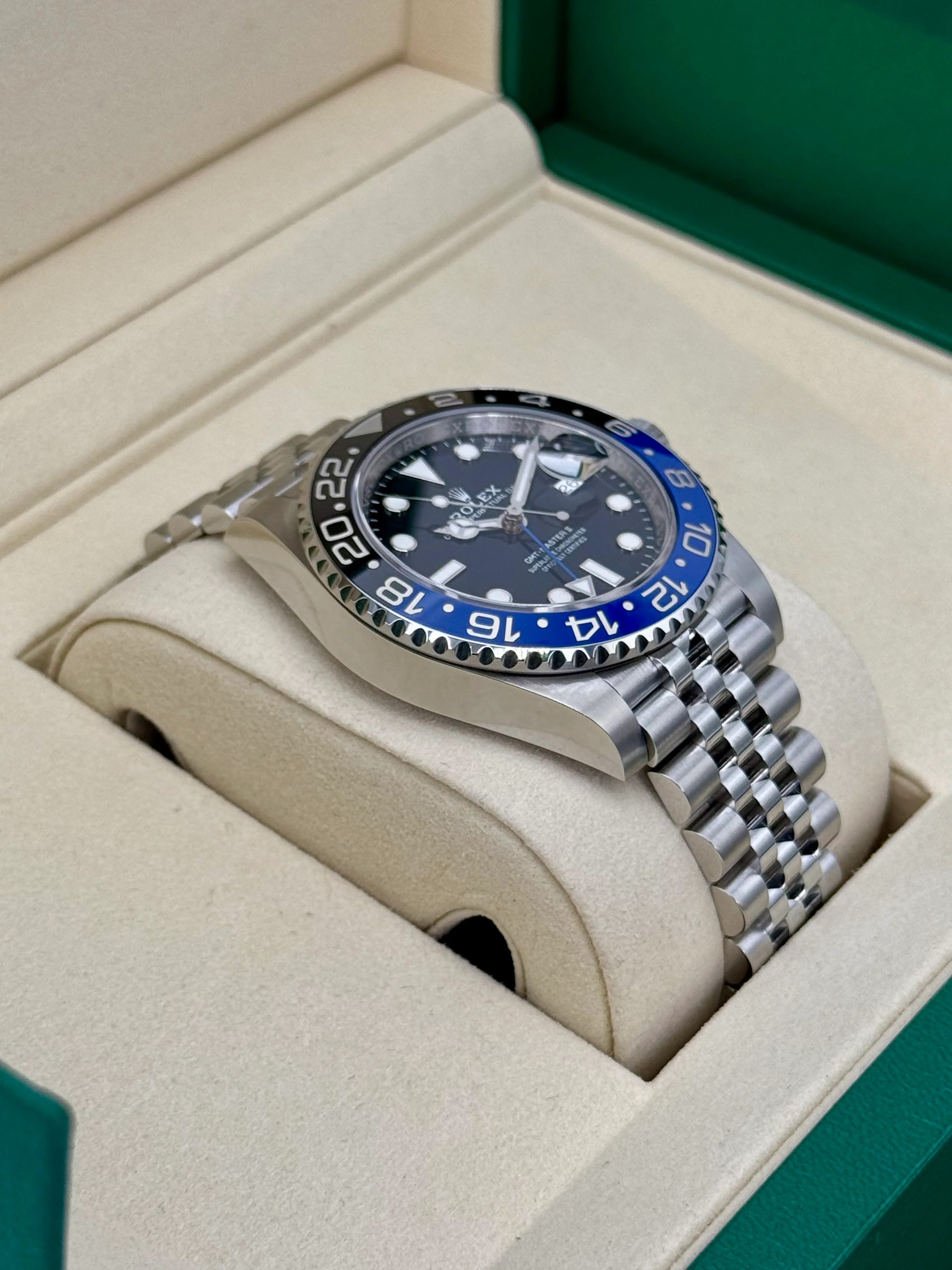 NEW 2025 Rolex GMT-Master II "Batgirl" 40mm 126710BLNR Jubilee - Image 8