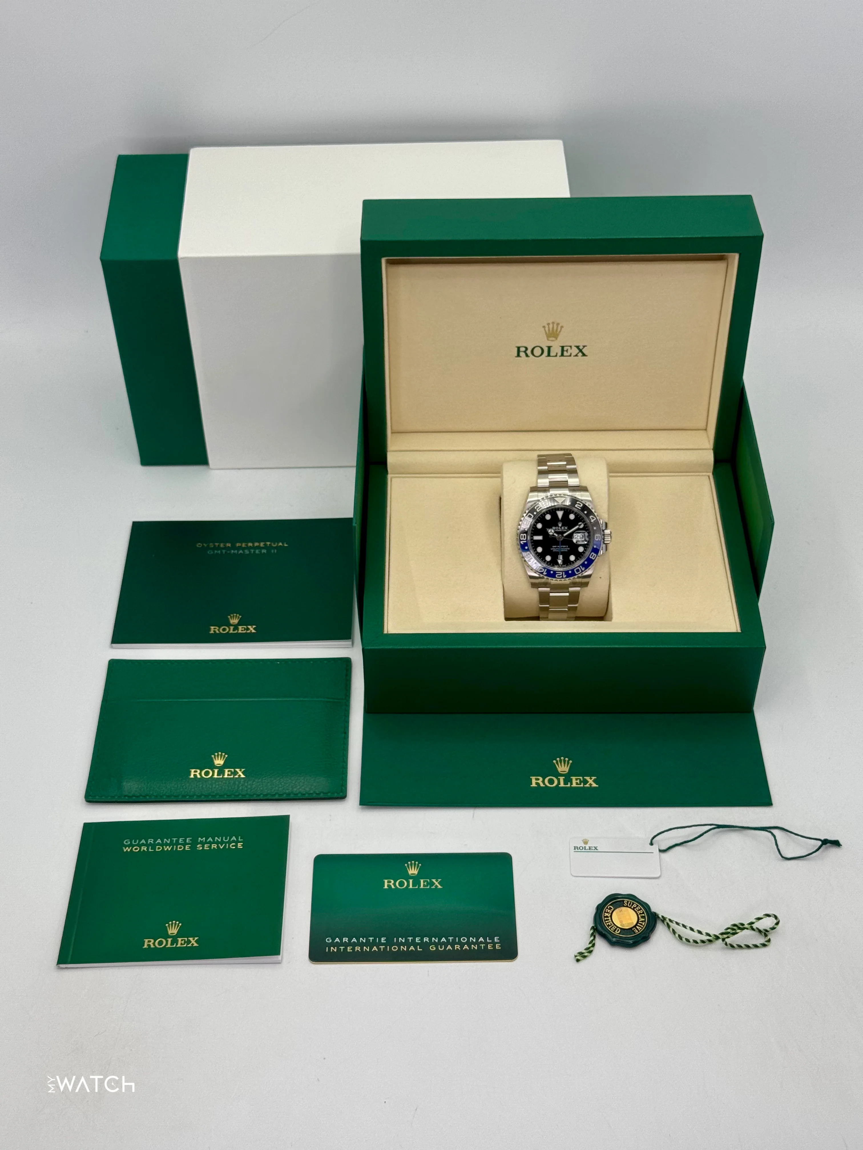NEW 2025 Rolex GMT-Master II "Batman" 40mm 126710BLNR Oyster (STICKERED) - Image 10