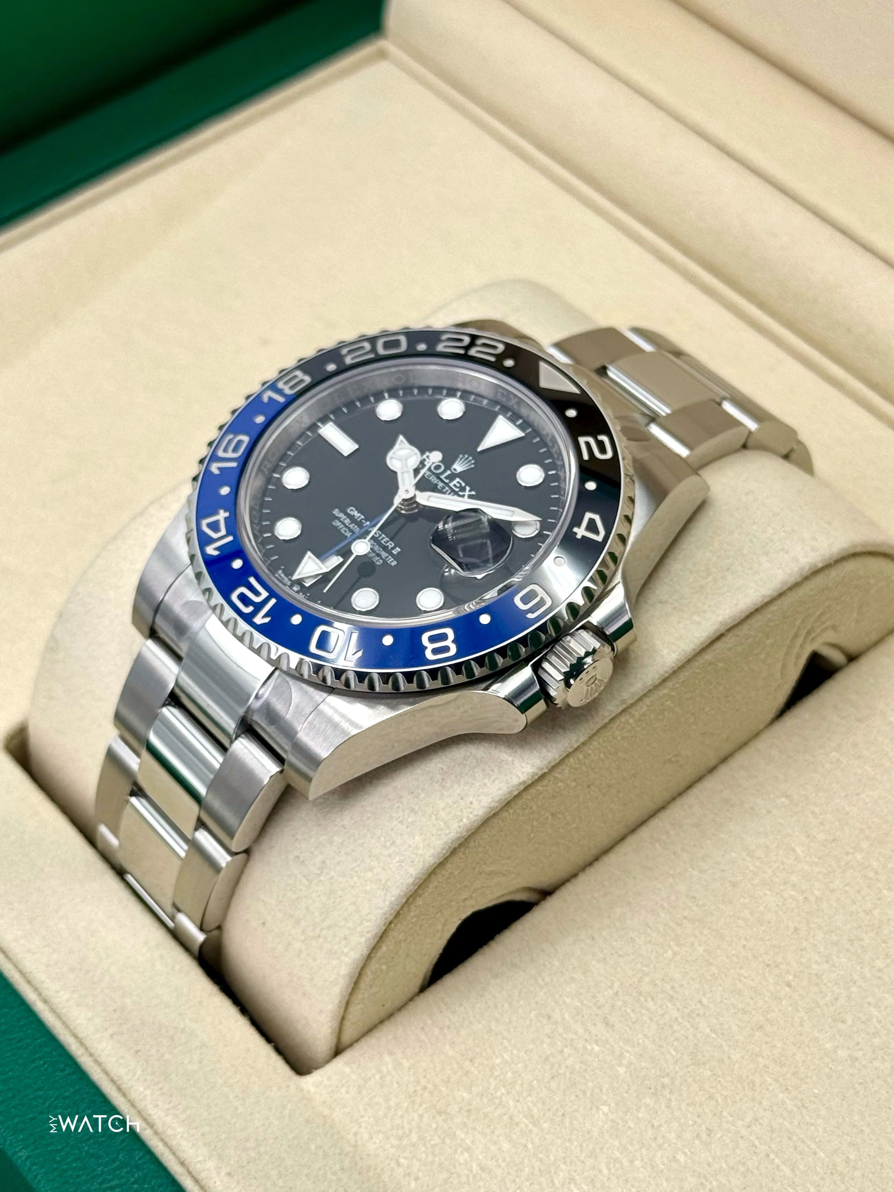 NEW 2025 Rolex GMT-Master II "Batman" 40mm 126710BLNR Oyster (STICKERED) - Image 5
