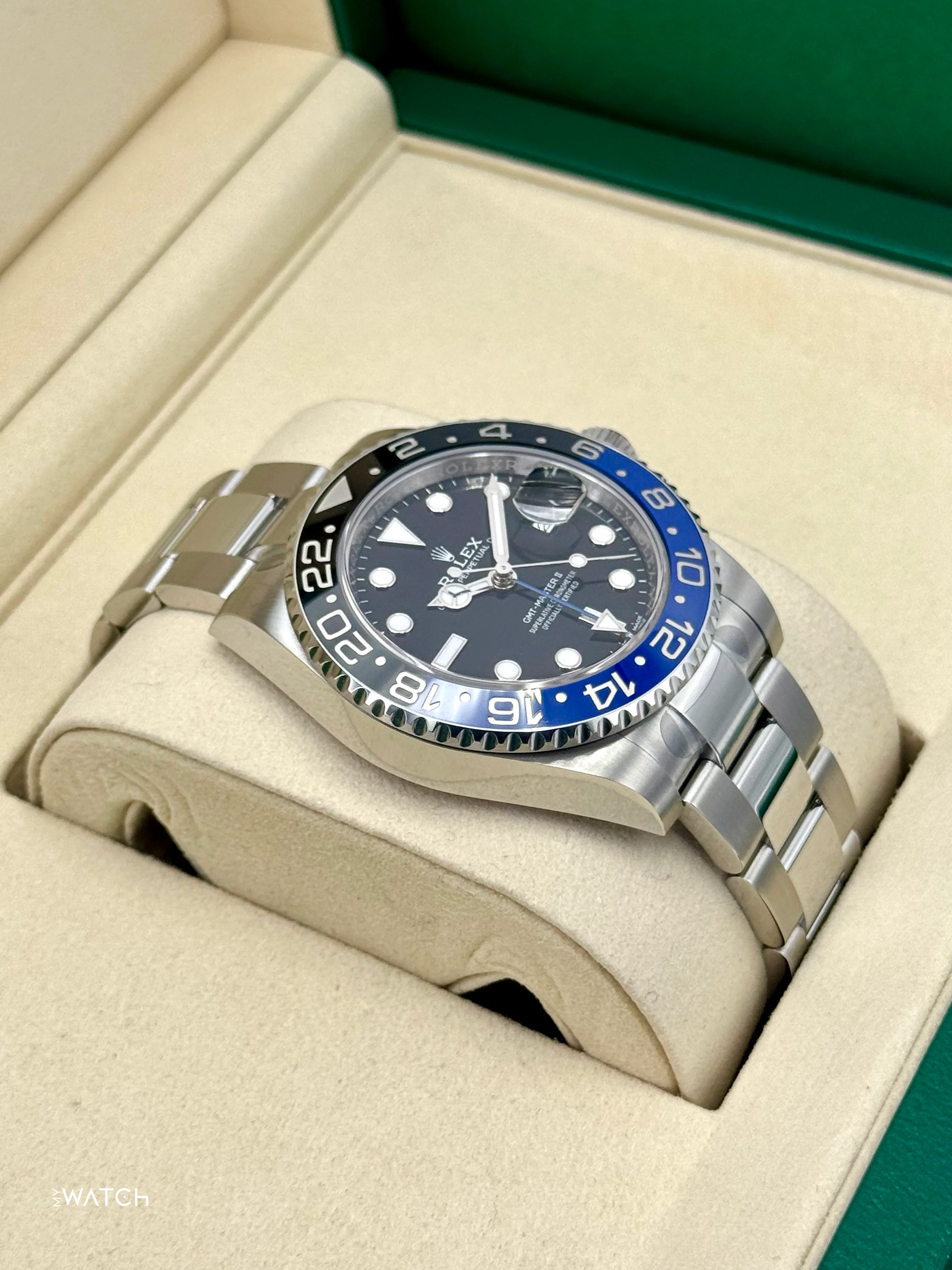NEW 2025 Rolex GMT-Master II "Batman" 40mm 126710BLNR Oyster (STICKERED) - Image 6
