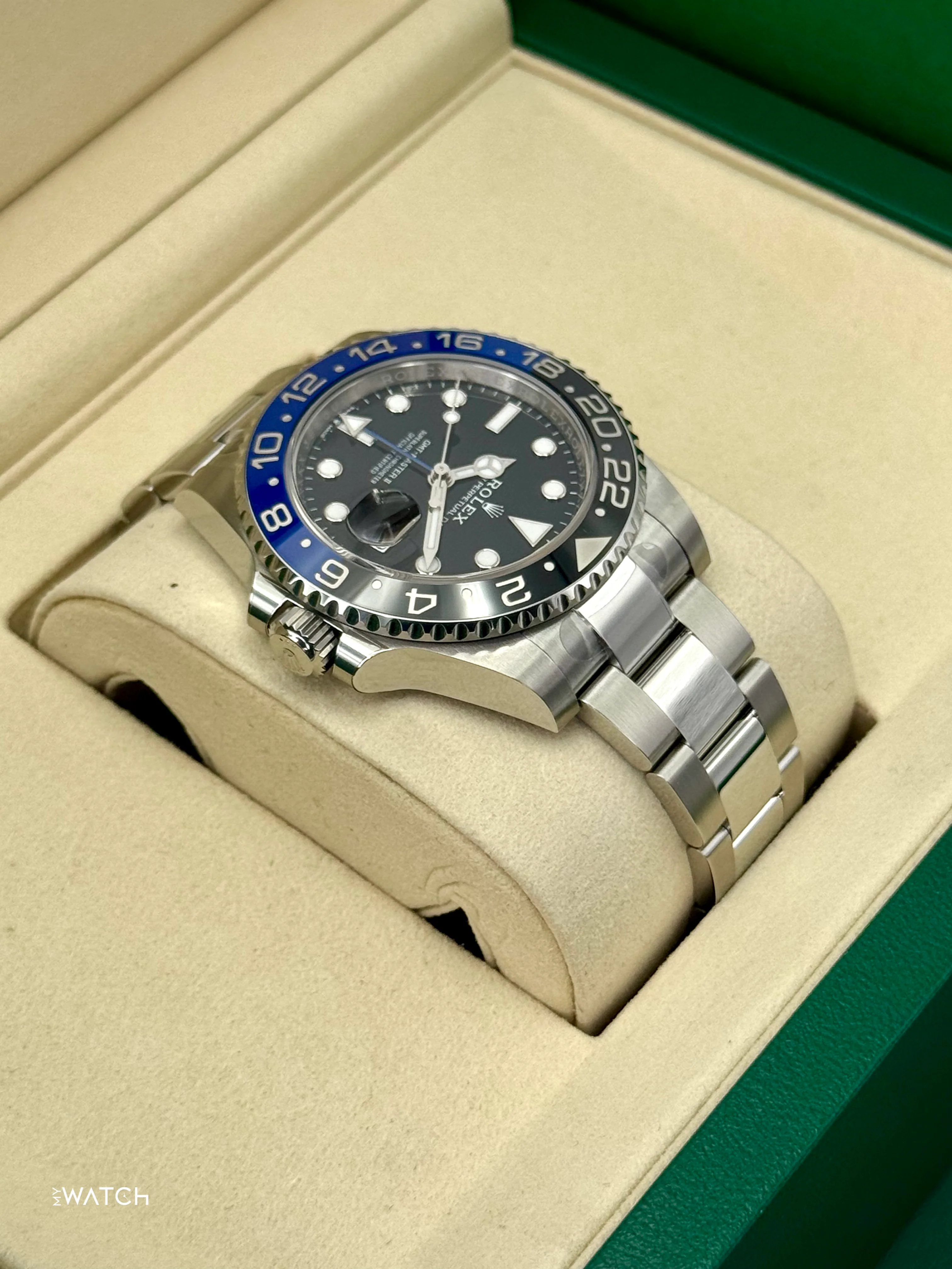 NEW 2025 Rolex GMT-Master II "Batman" 40mm 126710BLNR Oyster (STICKERED) - Image 8