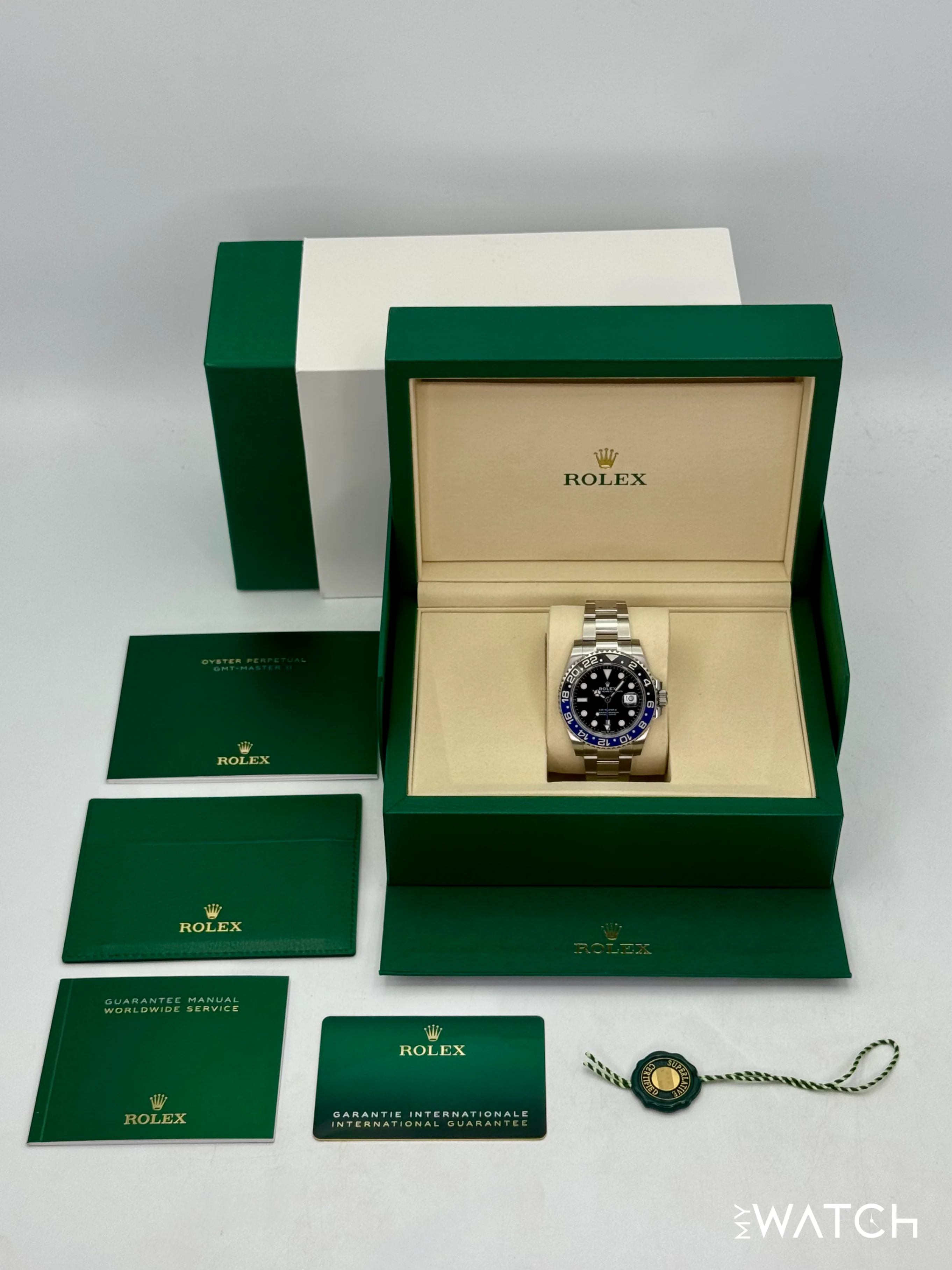 NEW 2025 Rolex GMT-Master II "Batman" 40mm 126710BLNR Oyster - Image 10