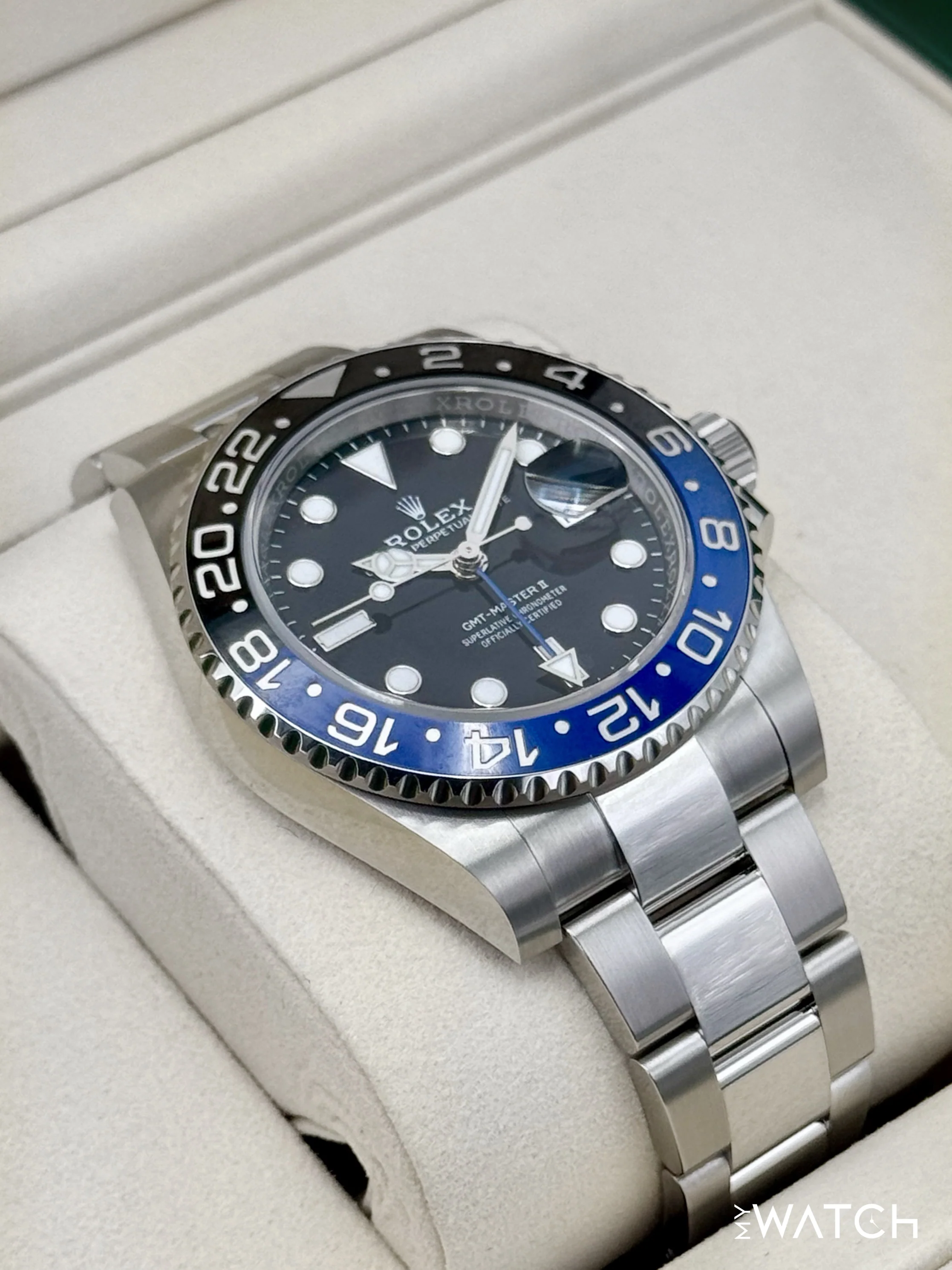 NEW 2025 Rolex GMT-Master II "Batman" 40mm 126710BLNR Oyster - Image 6