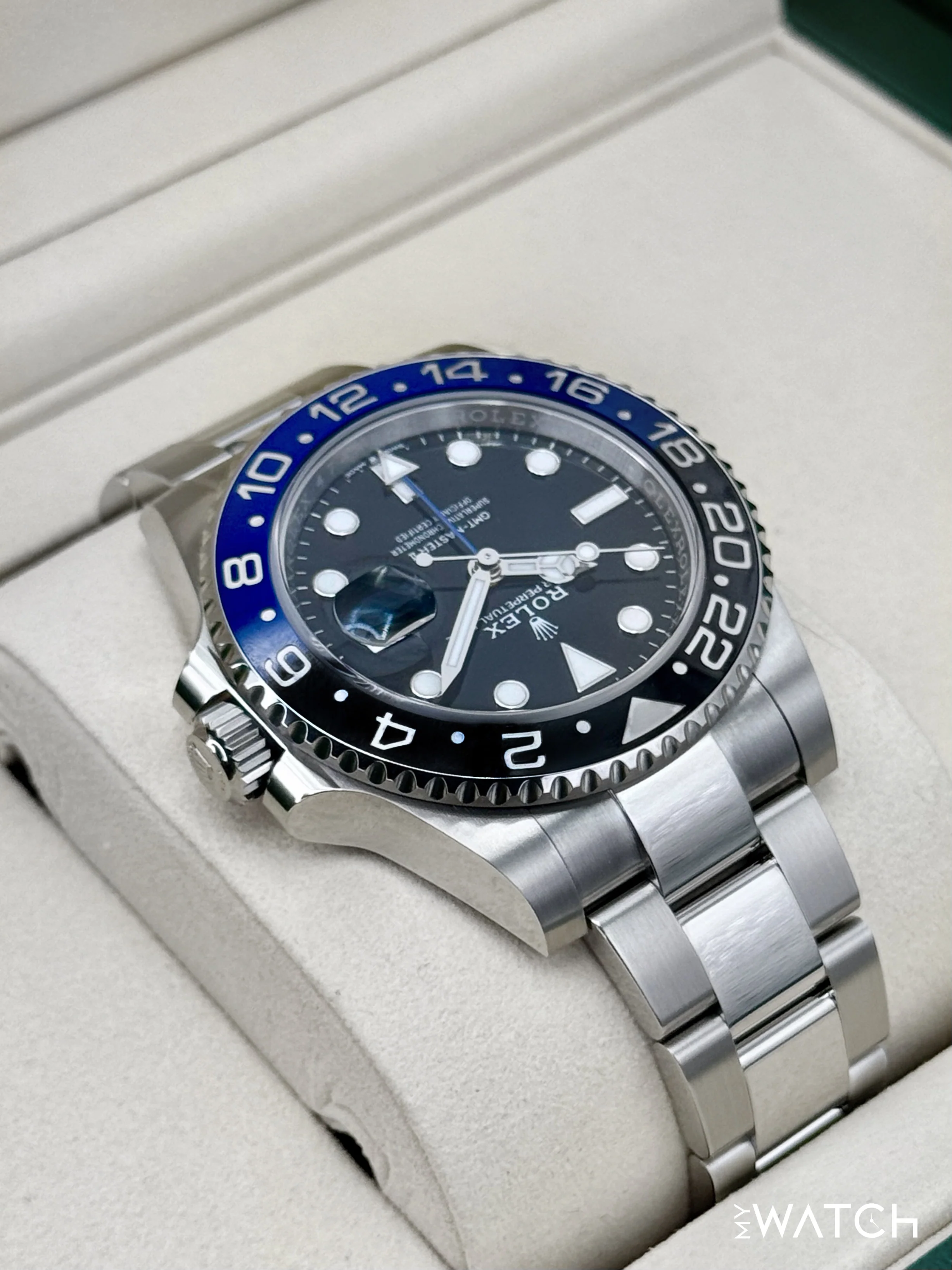 NEW 2025 Rolex GMT-Master II "Batman" 40mm 126710BLNR Oyster - Image 8