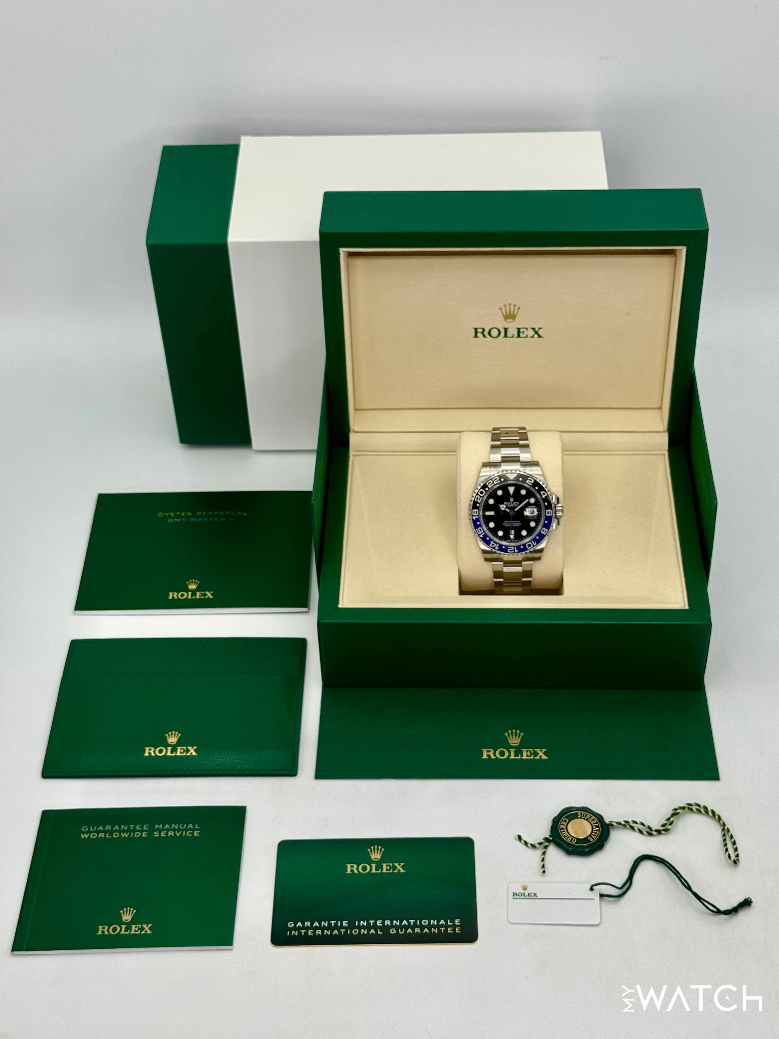 NEW 2025 Rolex GMT-Master II "Batman" 40mm 126710BLNR Oyster (STICKERED) - Image 10