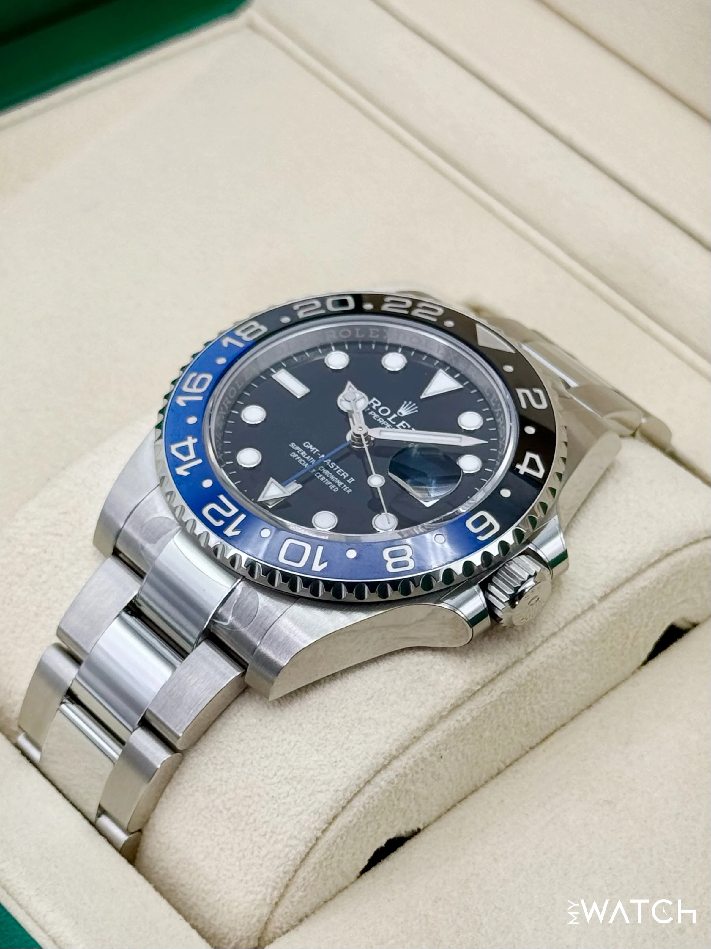 NEW 2025 Rolex GMT-Master II "Batman" 40mm 126710BLNR Oyster (STICKERED) - Image 5