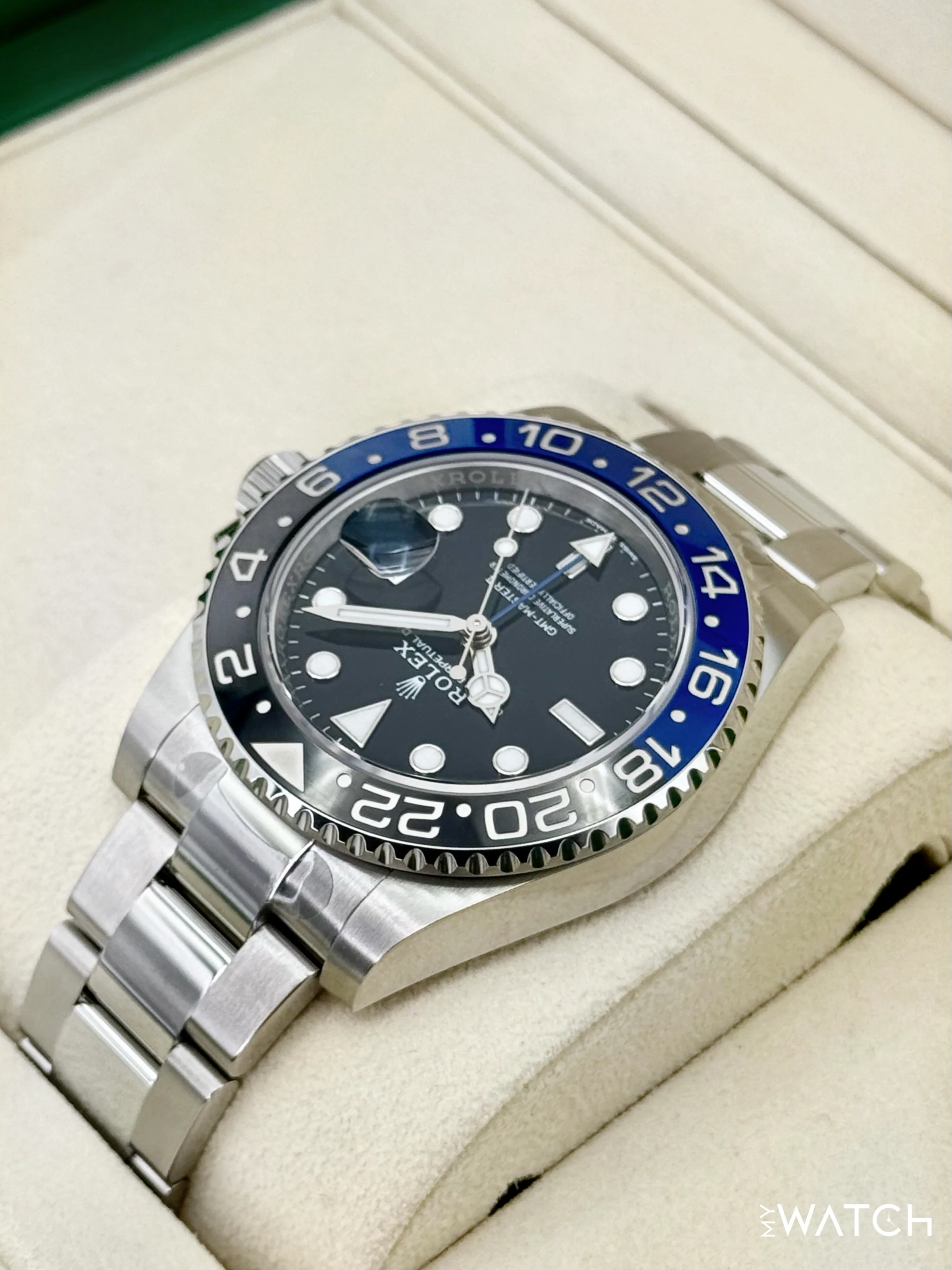 NEW 2025 Rolex GMT-Master II "Batman" 40mm 126710BLNR Oyster (STICKERED) - Image 7