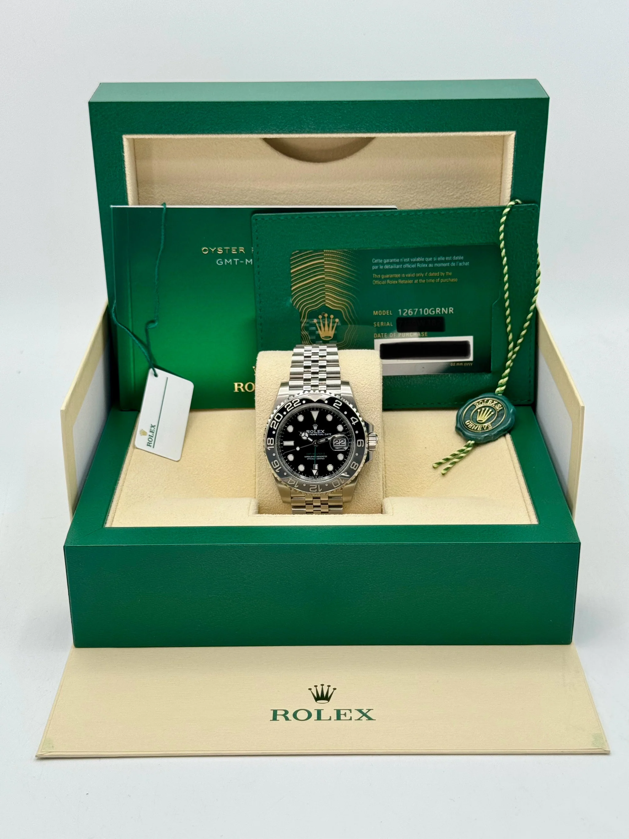 NEW 2025 Rolex GMT-Master II "Bruce Wayne" 40mm 126710GRNR Black Dial - Image 11