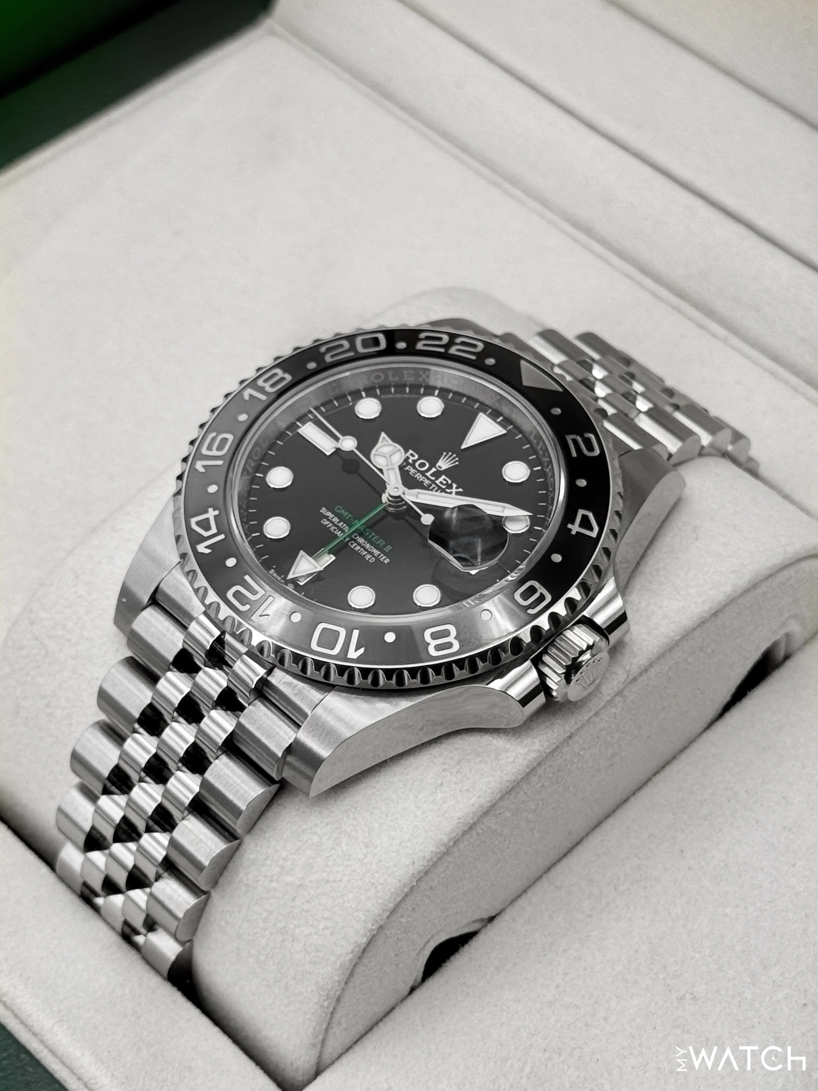 NEW 2025 Rolex GMT-Master II "Bruce Wayne" 40mm 126710GRNR Jubilee - Image 5