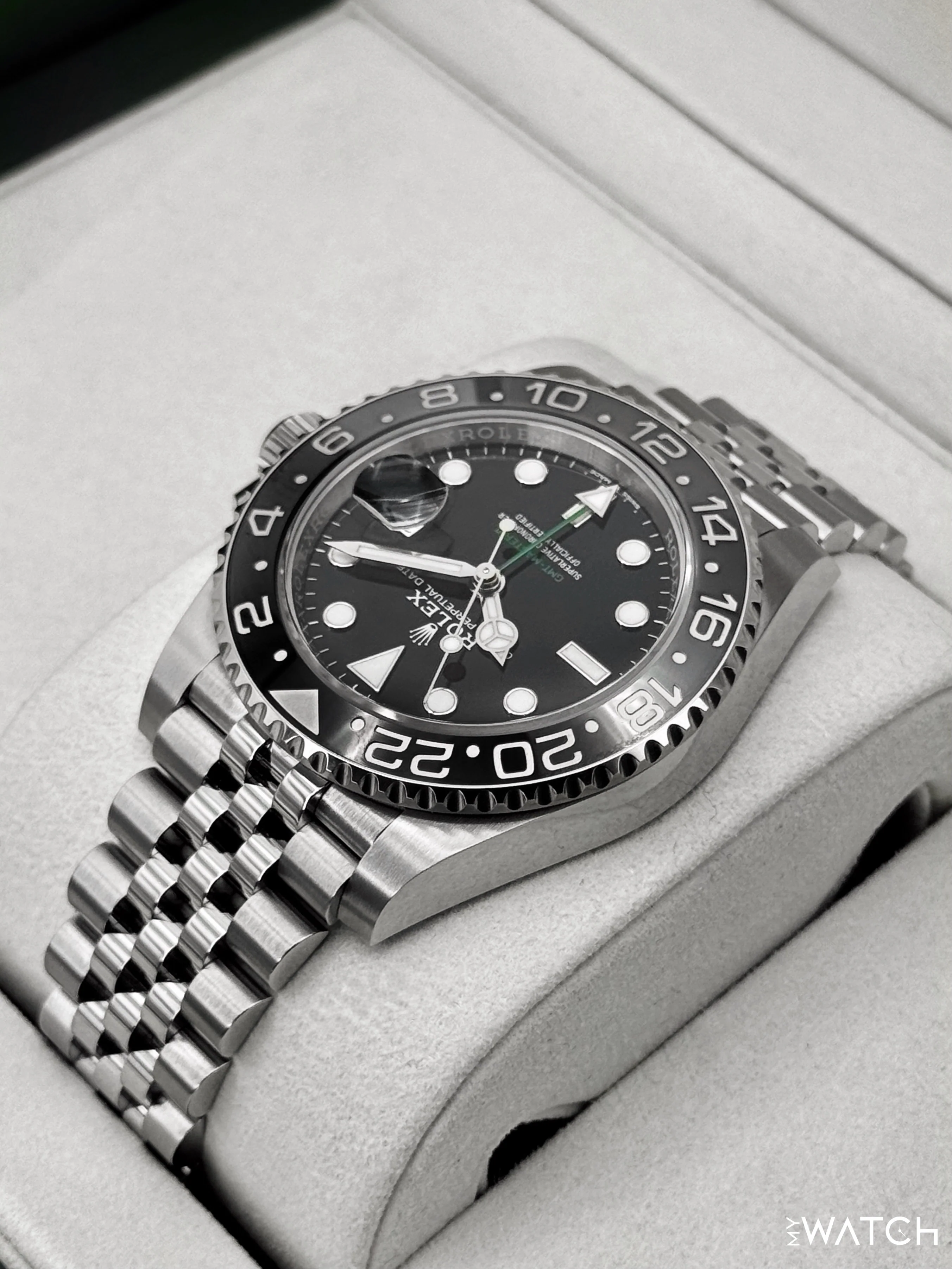NEW 2025 Rolex GMT-Master II "Bruce Wayne" 40mm 126710GRNR Jubilee - Image 7