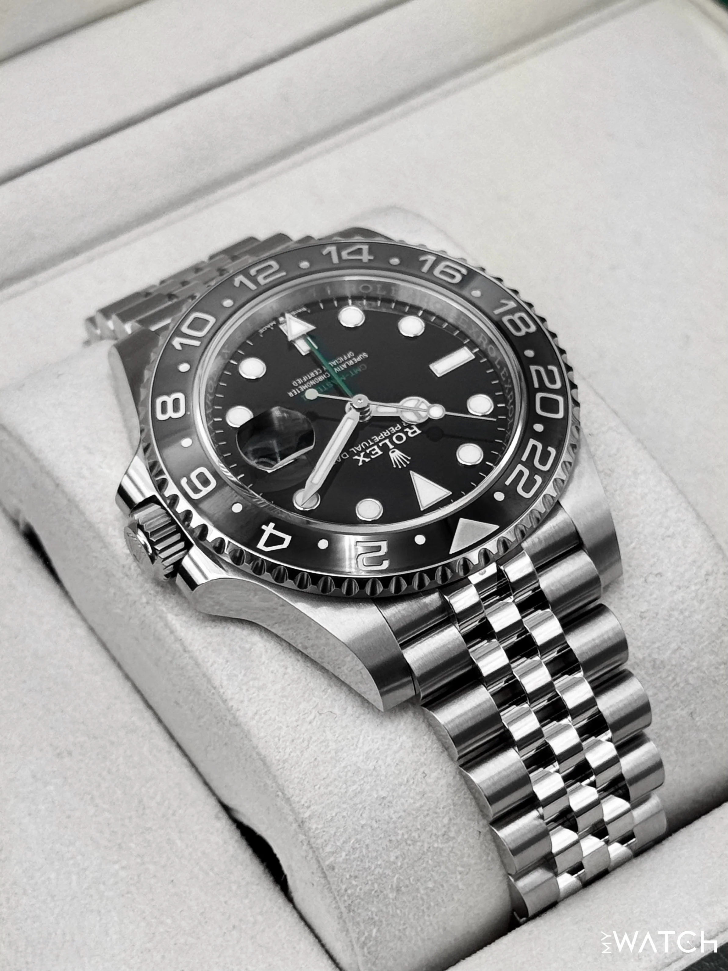 NEW 2025 Rolex GMT-Master II "Bruce Wayne" 40mm 126710GRNR Jubilee - Image 8