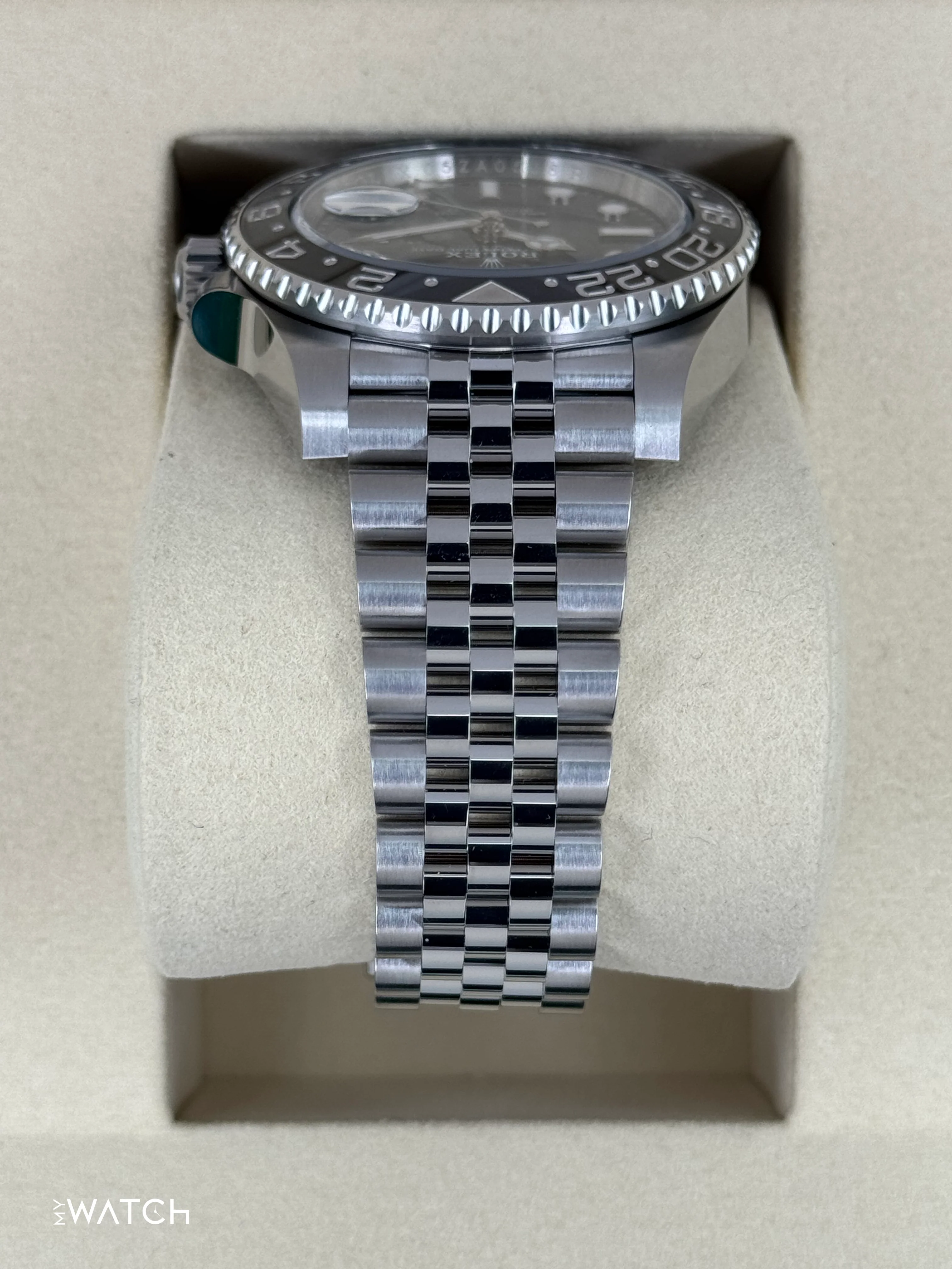 NEW 2025 Rolex GMT-Master II "Bruce Wayne" 40mm 126710GRNR Jubilee (STICKERED) - Image 4