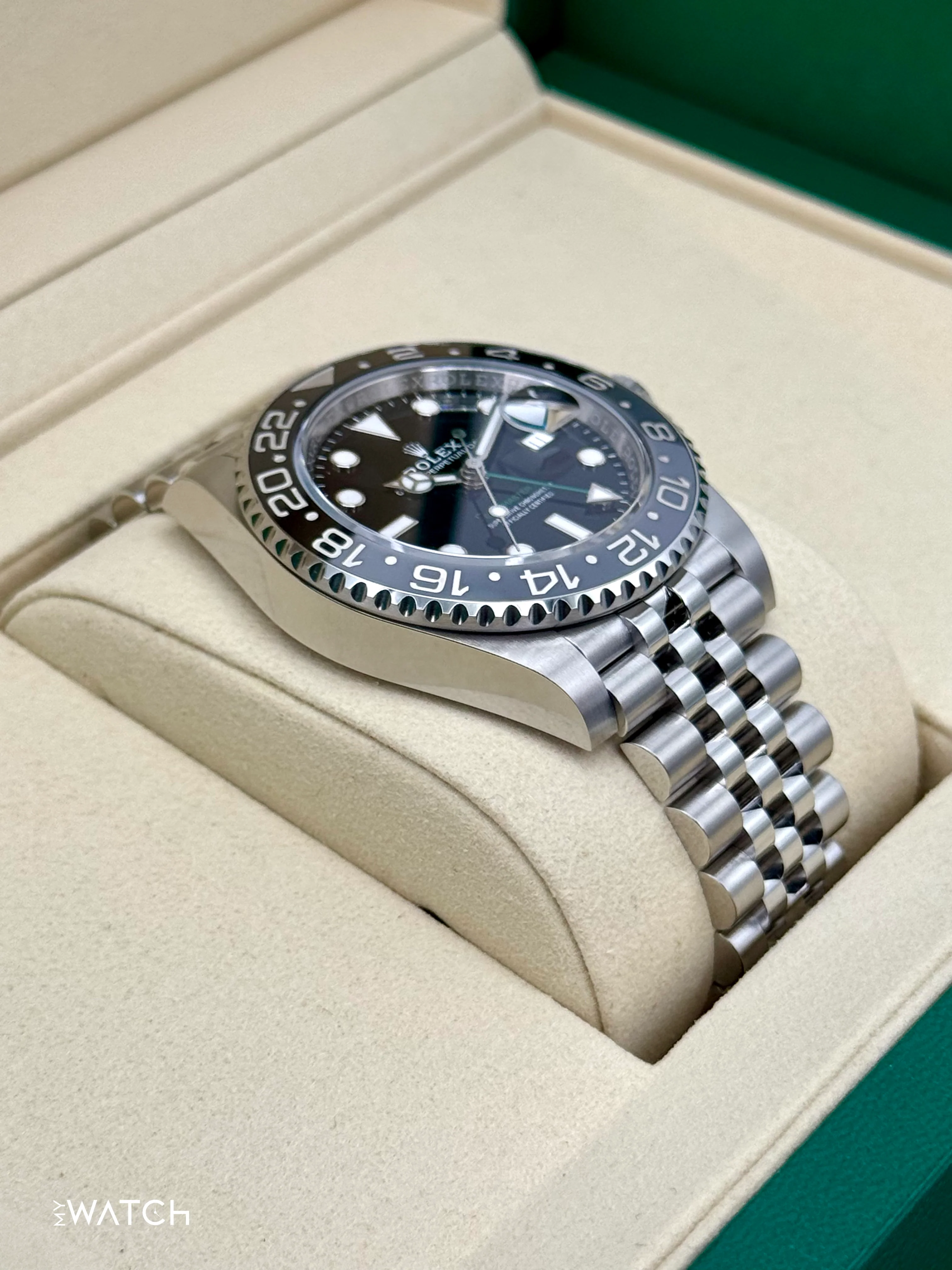 NEW 2025 Rolex GMT-Master II "Bruce Wayne" 40mm 126710GRNR Jubilee (STICKERED) - Image 6