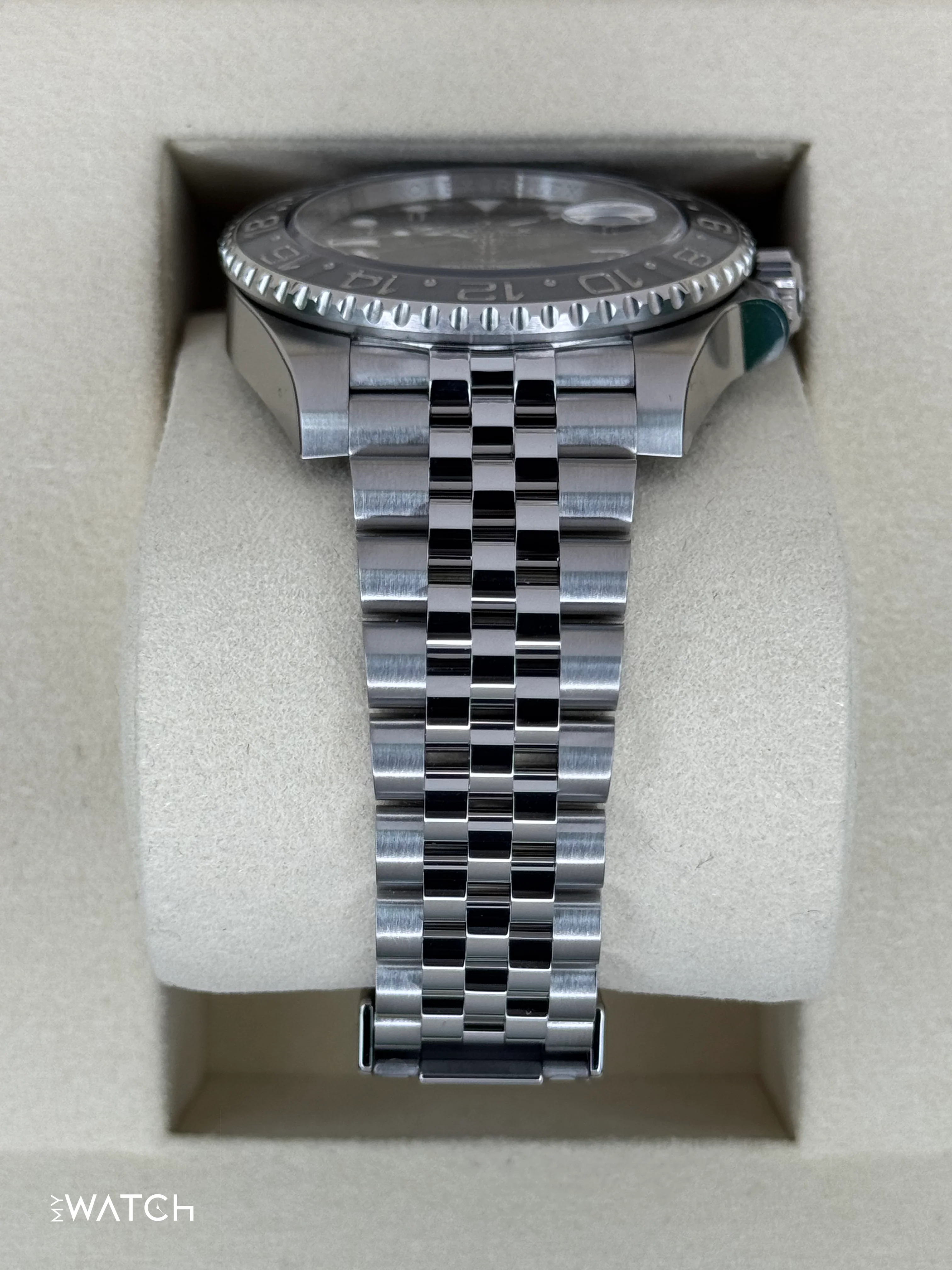 NEW 2025 Rolex GMT-Master II "Bruce Wayne" 40mm 126710GRNR Jubilee (STICKERED) - Image 3