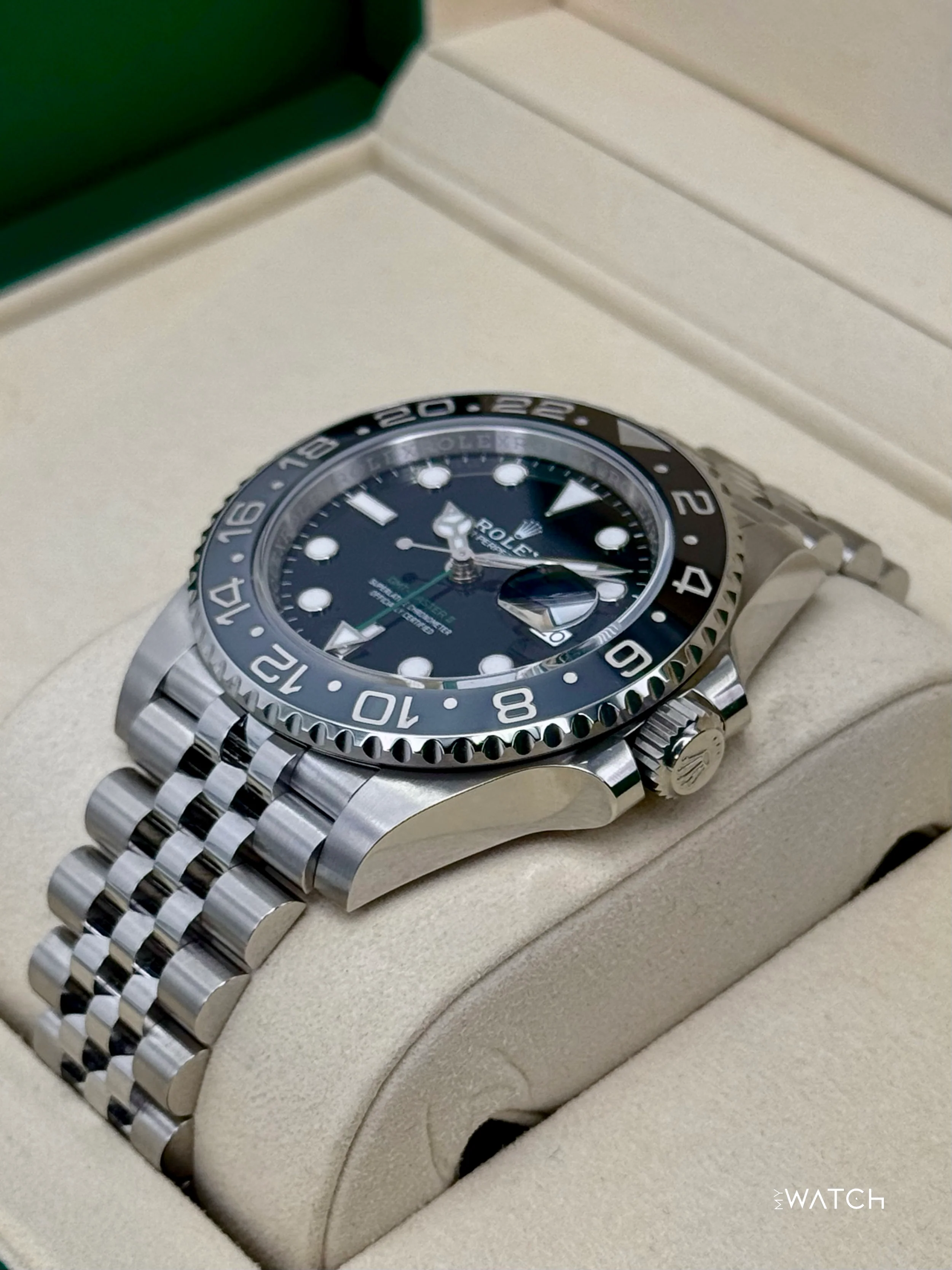 NEW 2025 Rolex GMT-Master II "Bruce Wayne" 40mm 126710GRNR Jubilee - Image 5