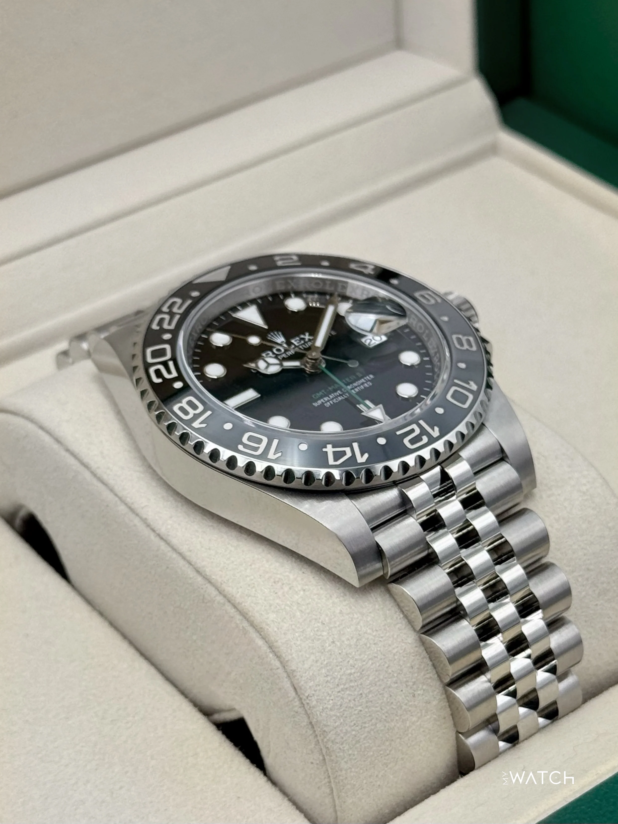 NEW 2025 Rolex GMT-Master II "Bruce Wayne" 40mm 126710GRNR Jubilee - Image 6