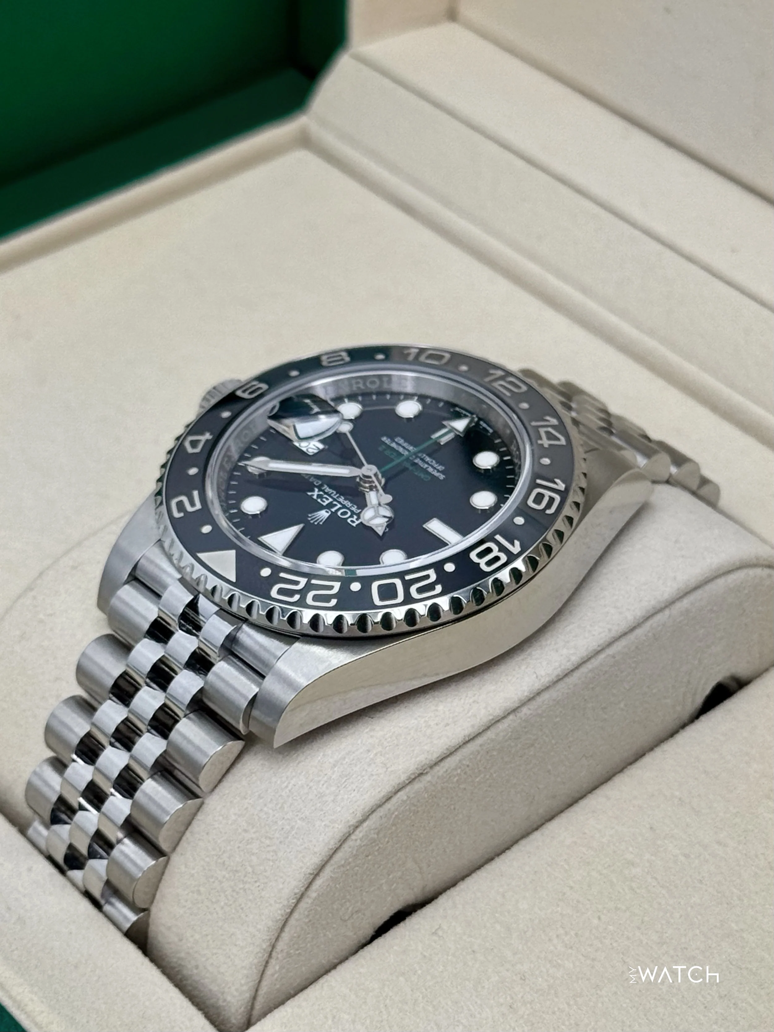 NEW 2025 Rolex GMT-Master II "Bruce Wayne" 40mm 126710GRNR Jubilee - Image 7