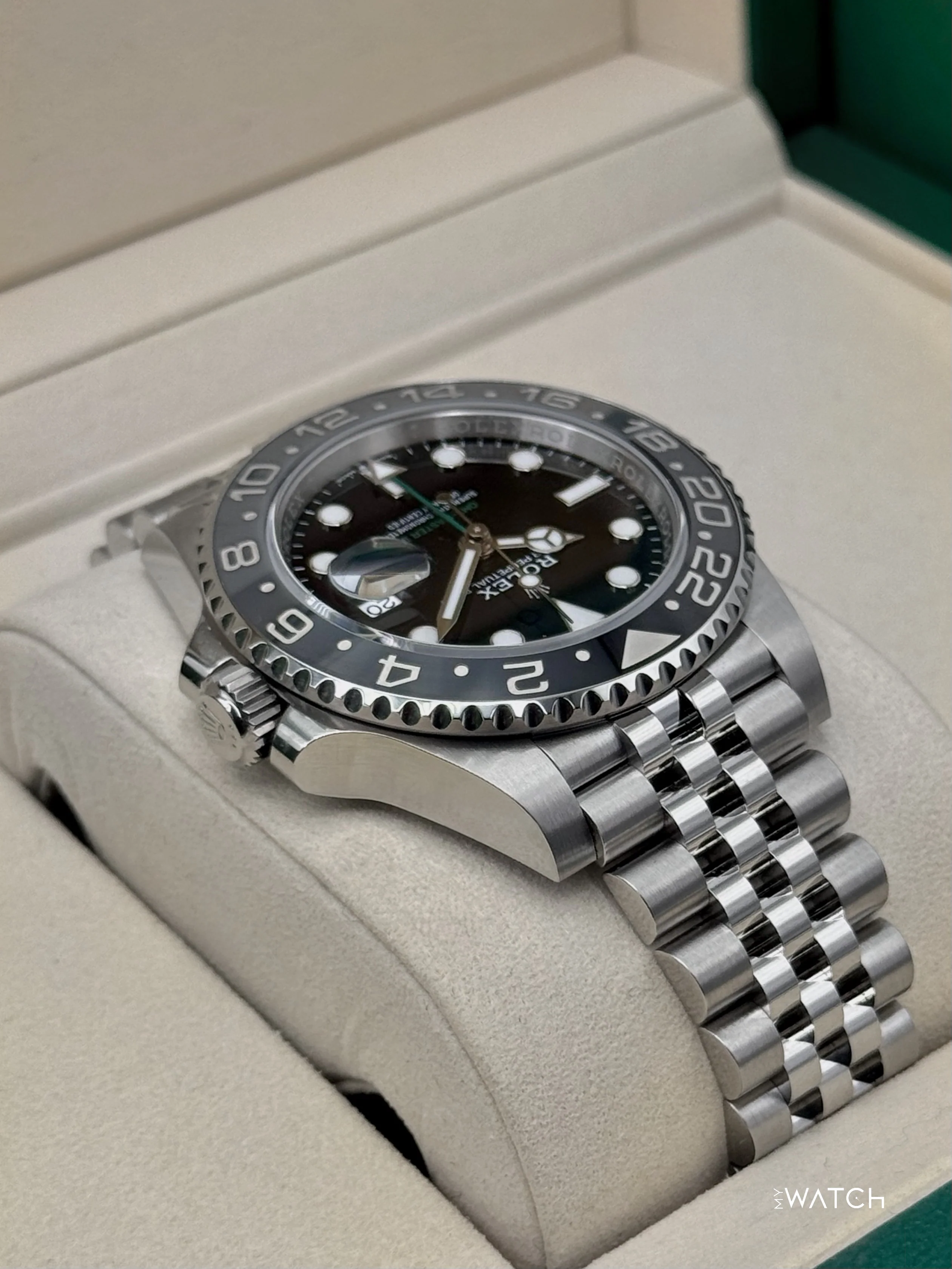 NEW 2025 Rolex GMT-Master II "Bruce Wayne" 40mm 126710GRNR Jubilee - Image 8