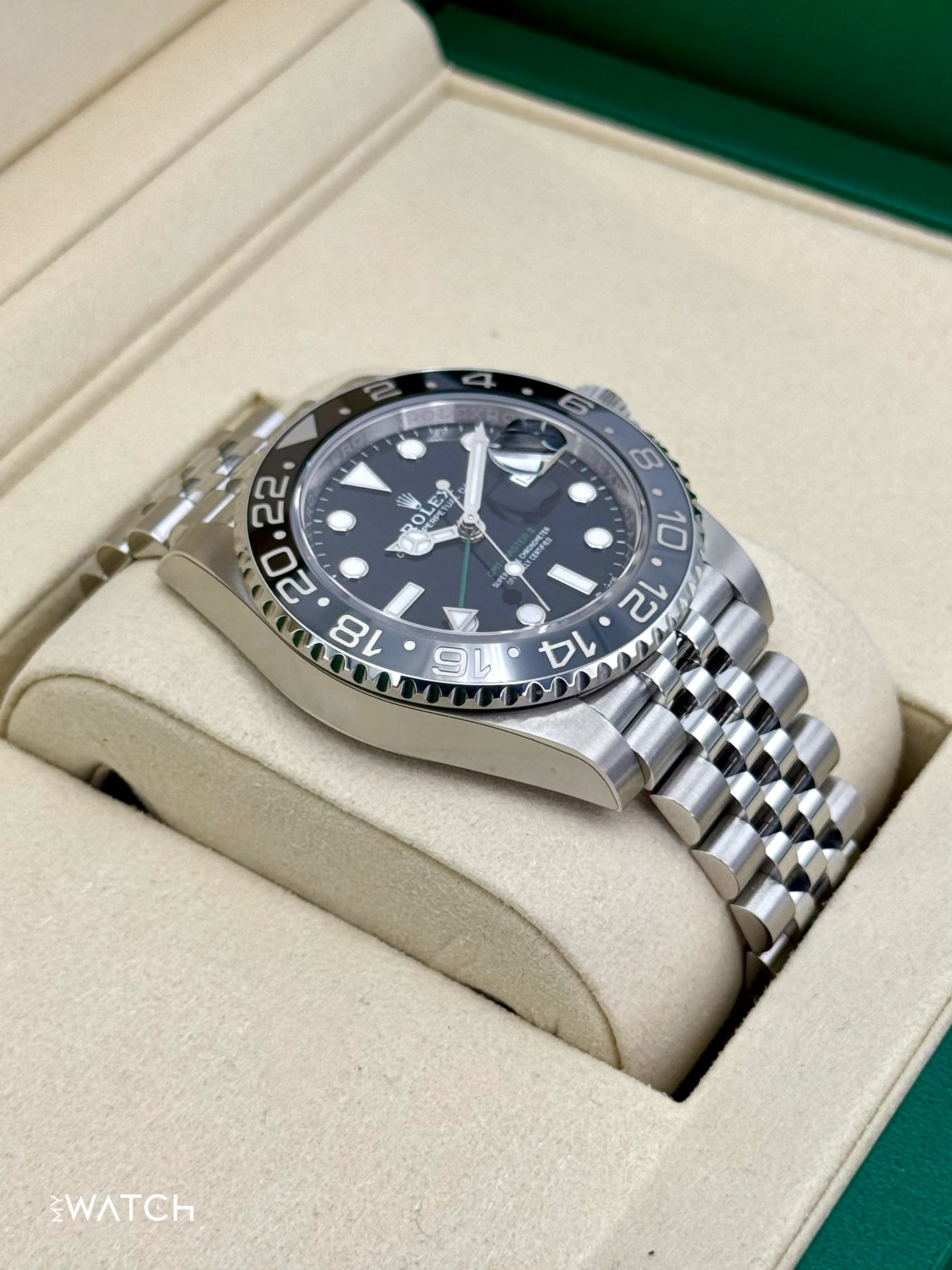 NEW 2025 Rolex GMT-Master II "Bruce Wayne" 40mm 126710GRNR Jubilee (STICKERED) - Image 6