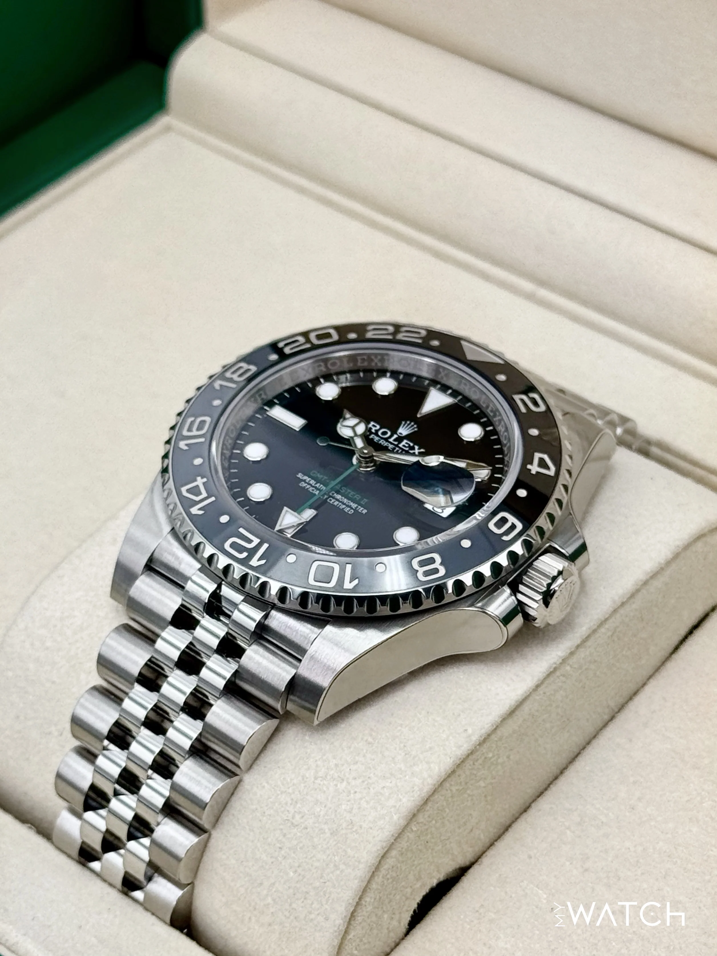 NEW 2025 Rolex GMT-Master II "Bruce Wayne" 40mm 126710GRNR Jubilee (STICKERED) - Image 5