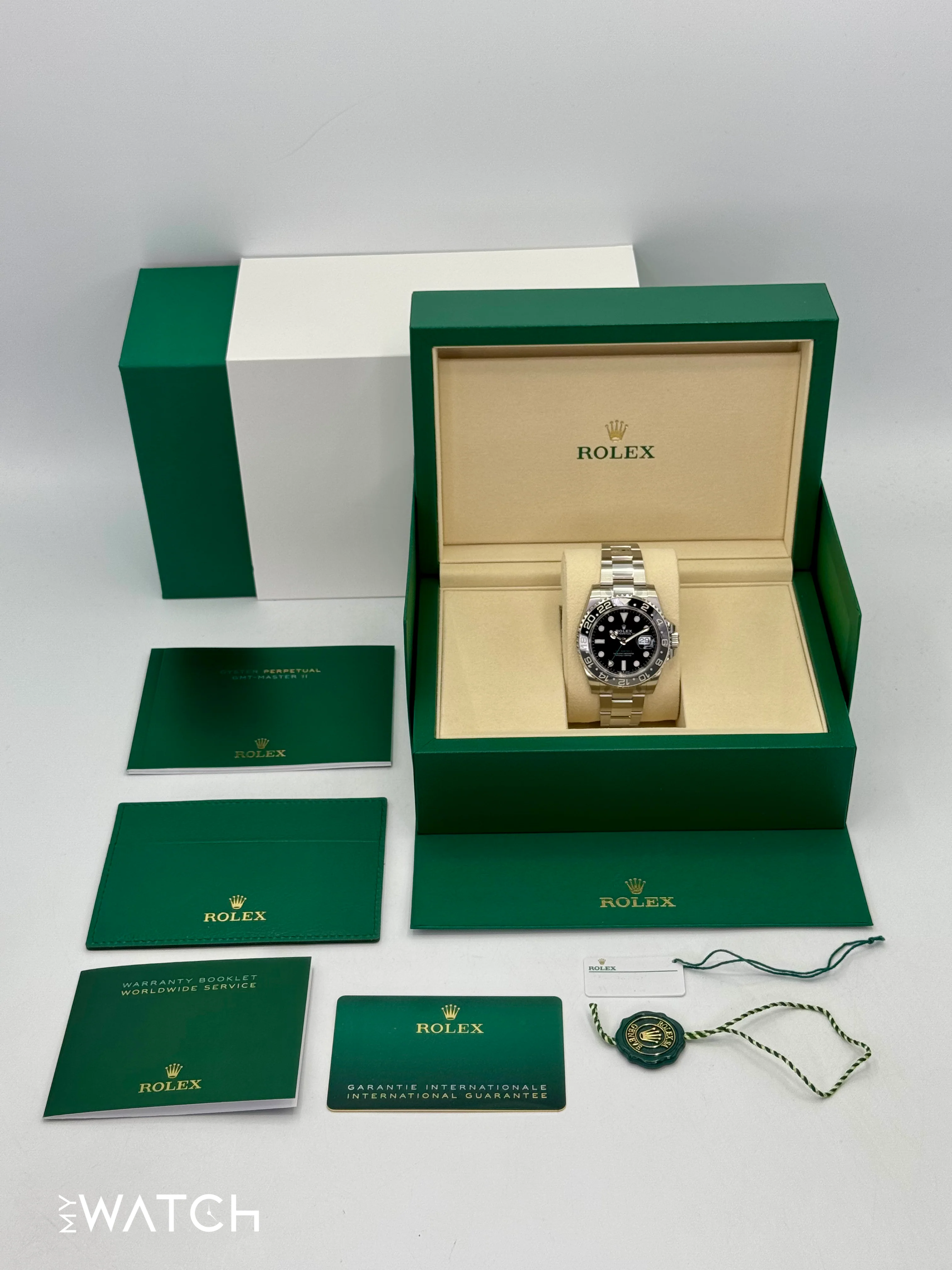 NEW 2025 Rolex GMT-Master II "Bruce Wayne" 40mm 126710GRNR Oyster - Image 10