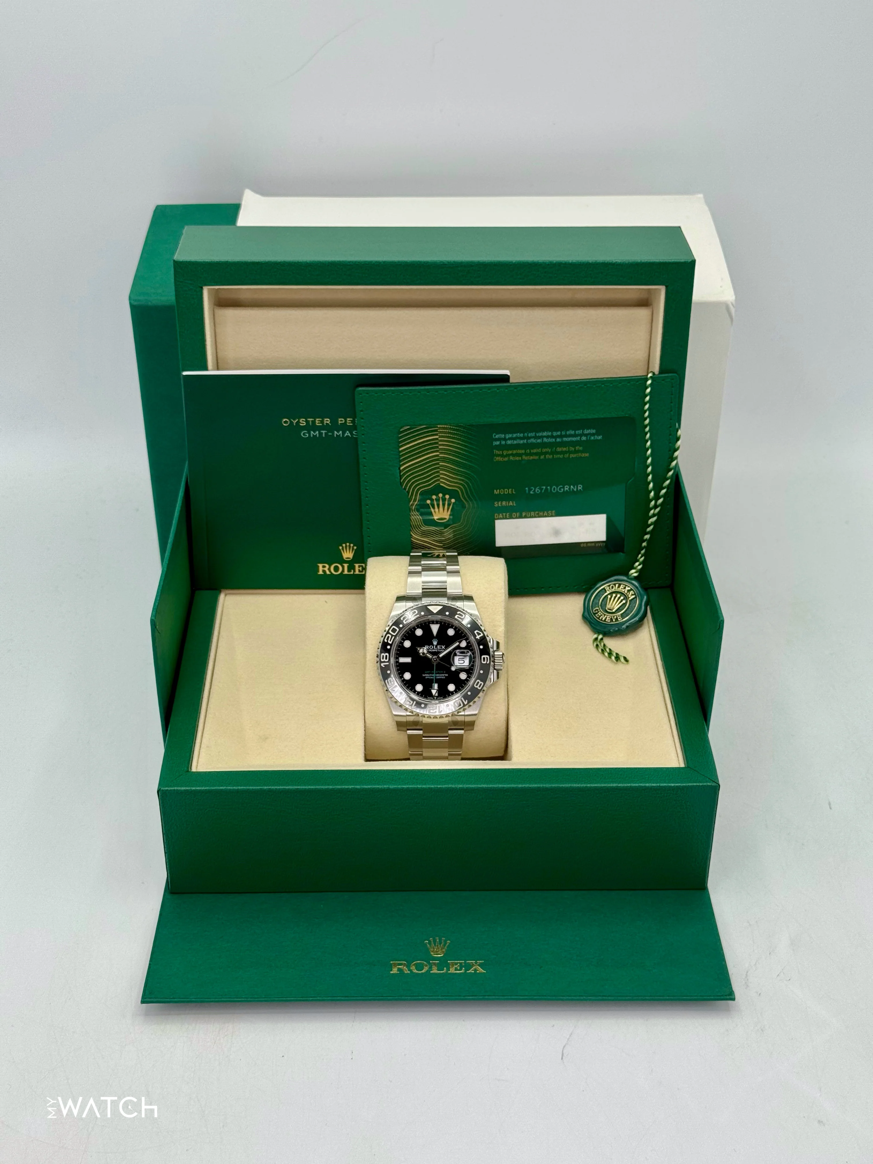 NEW 2025 Rolex GMT-Master II "Bruce Wayne" 40mm 126710GRNR Oyster - Image 9