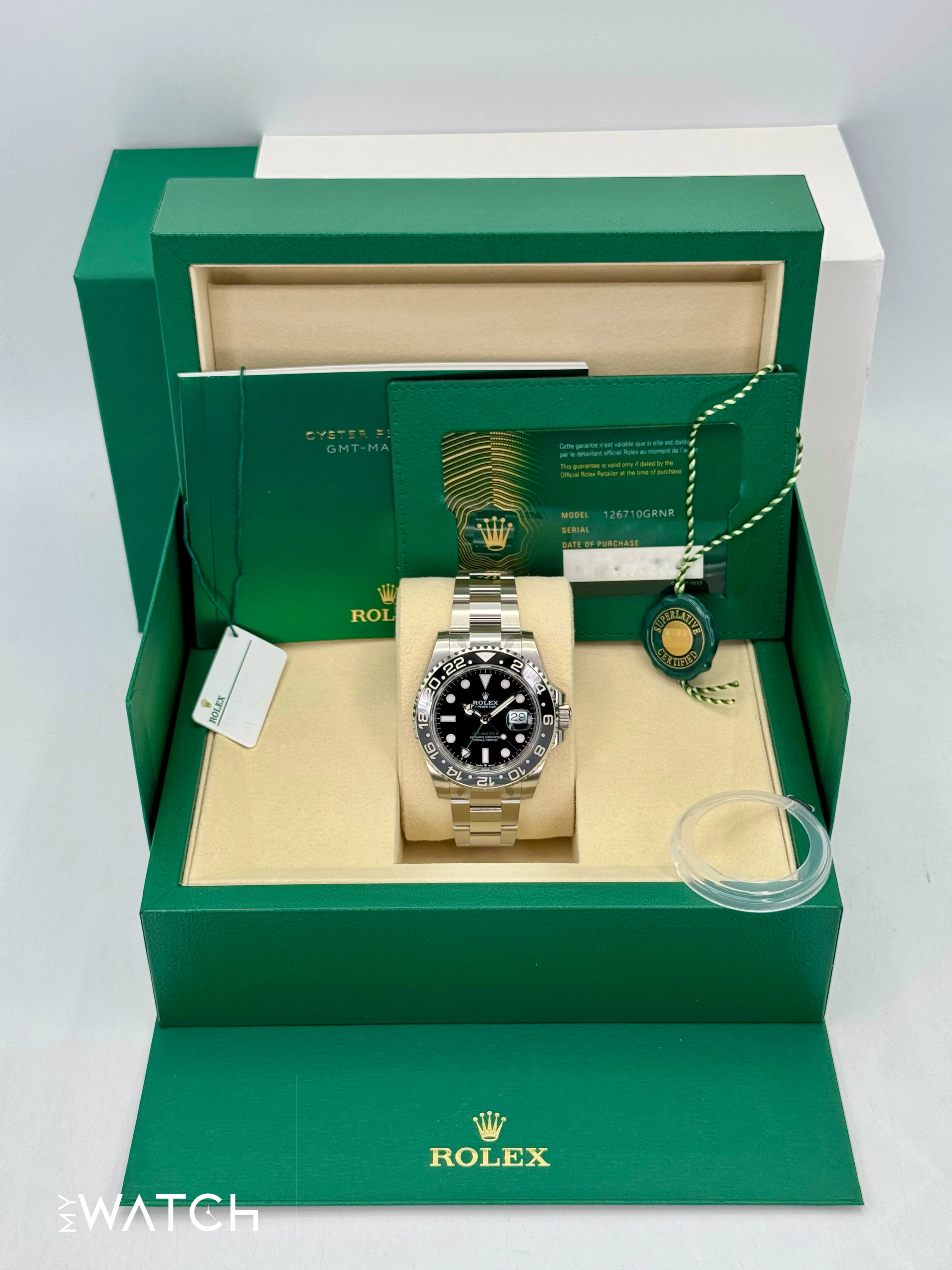NEW 2025 Rolex GMT-Master II "Bruce Wayne" 40mm 126710GRNR Oyster - Image 9