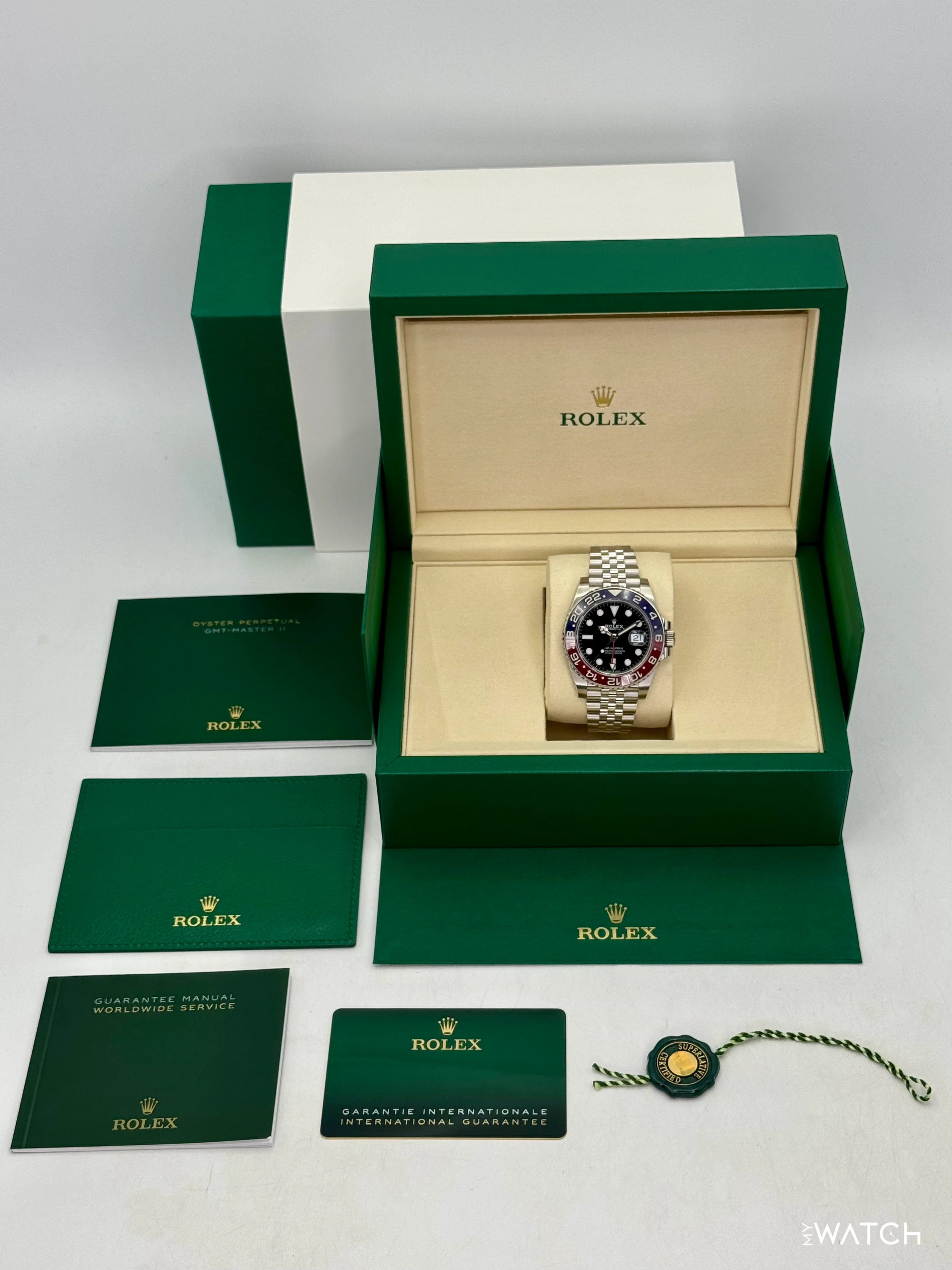 NEW 2025 Rolex GMT-Master II "Pepsi" 40mm 126710BLRO Jubilee - Image 10