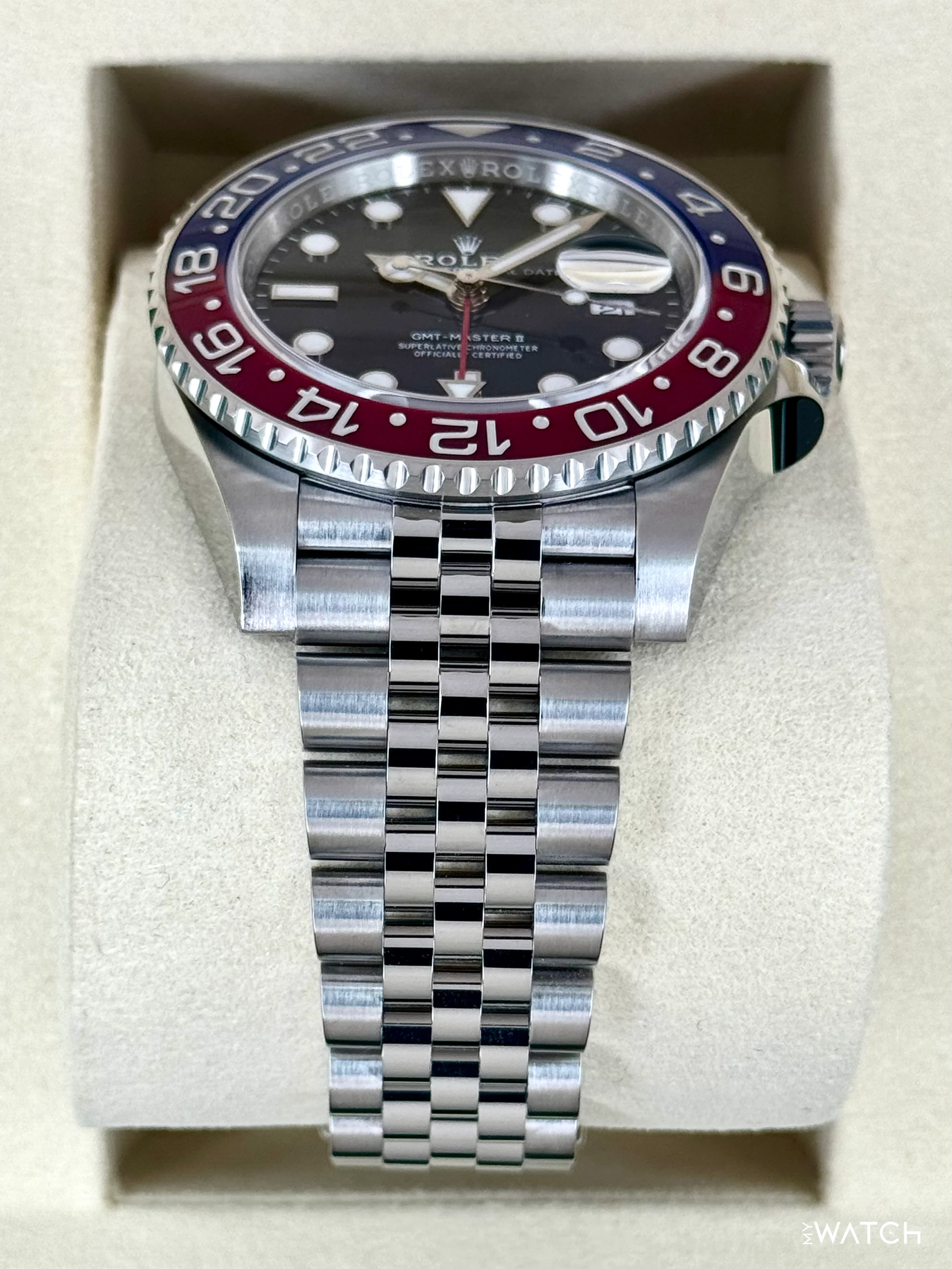 NEW 2025 Rolex GMT-Master II "Pepsi" 40mm 126710BLRO Jubilee - Image 3