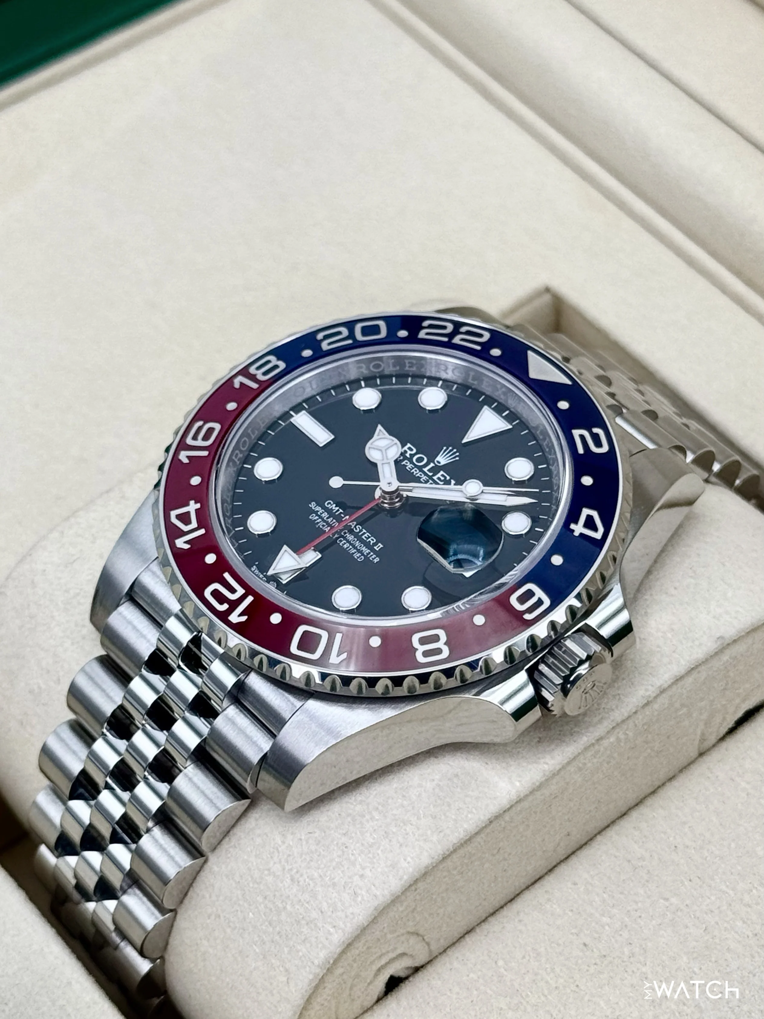 NEW 2025 Rolex GMT-Master II "Pepsi" 40mm 126710BLRO Jubilee - Image 5