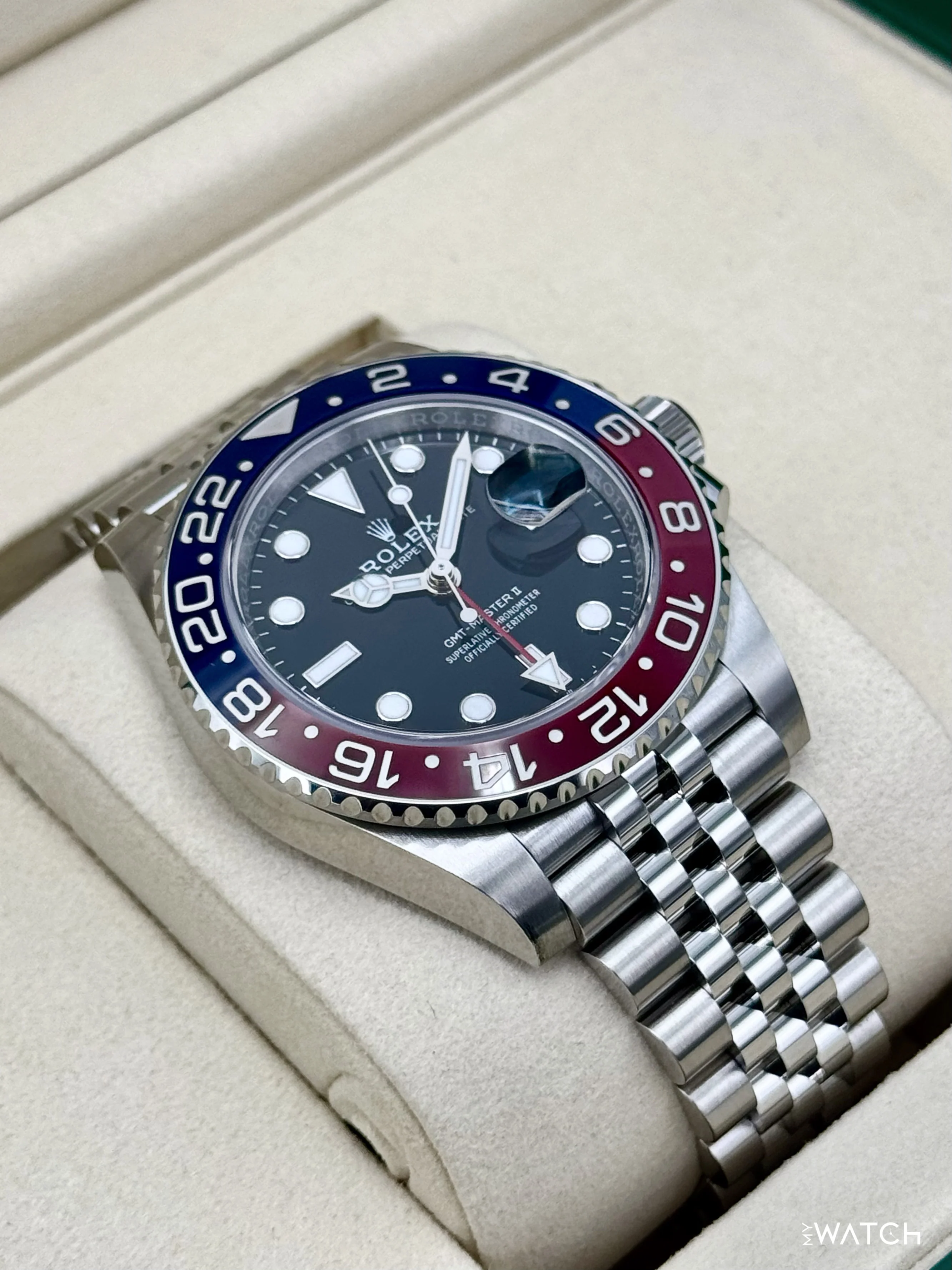 NEW 2025 Rolex GMT-Master II "Pepsi" 40mm 126710BLRO Jubilee - Image 6
