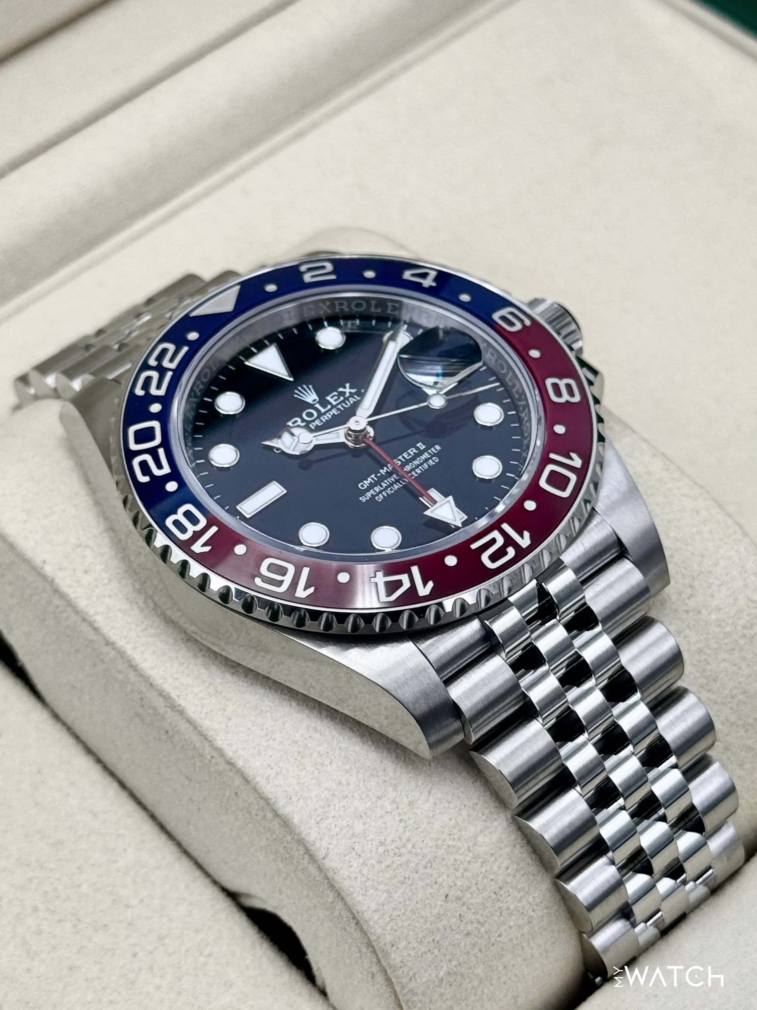 NEW 2025 Rolex GMT-Master II "Pepsi" 40mm 126710BLRO Jubilee (STICKERED) - Image 6