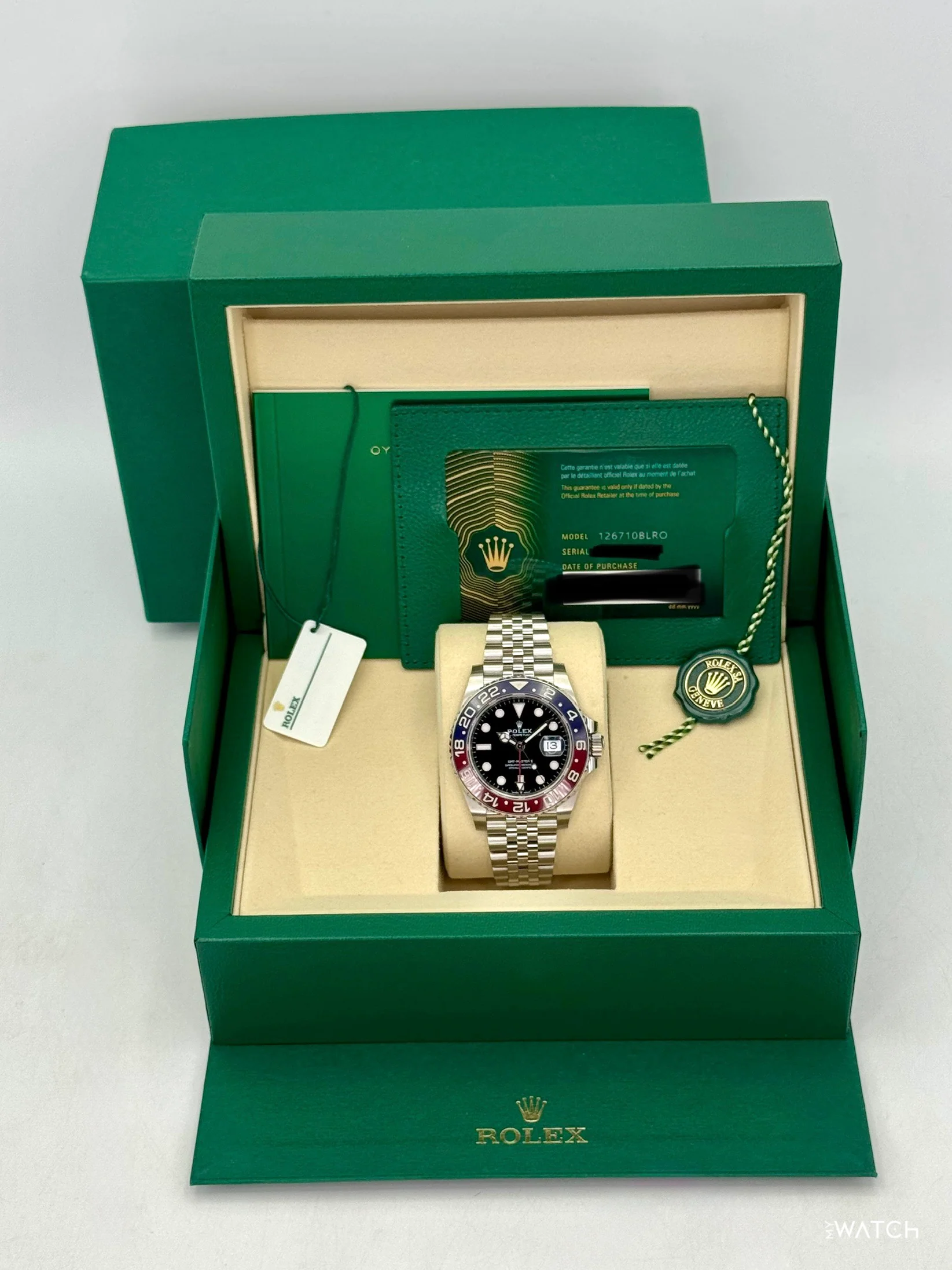 NEW 2025 Rolex GMT-Master II "Pepsi" 40mm 126710BLRO Jubilee - Image 9