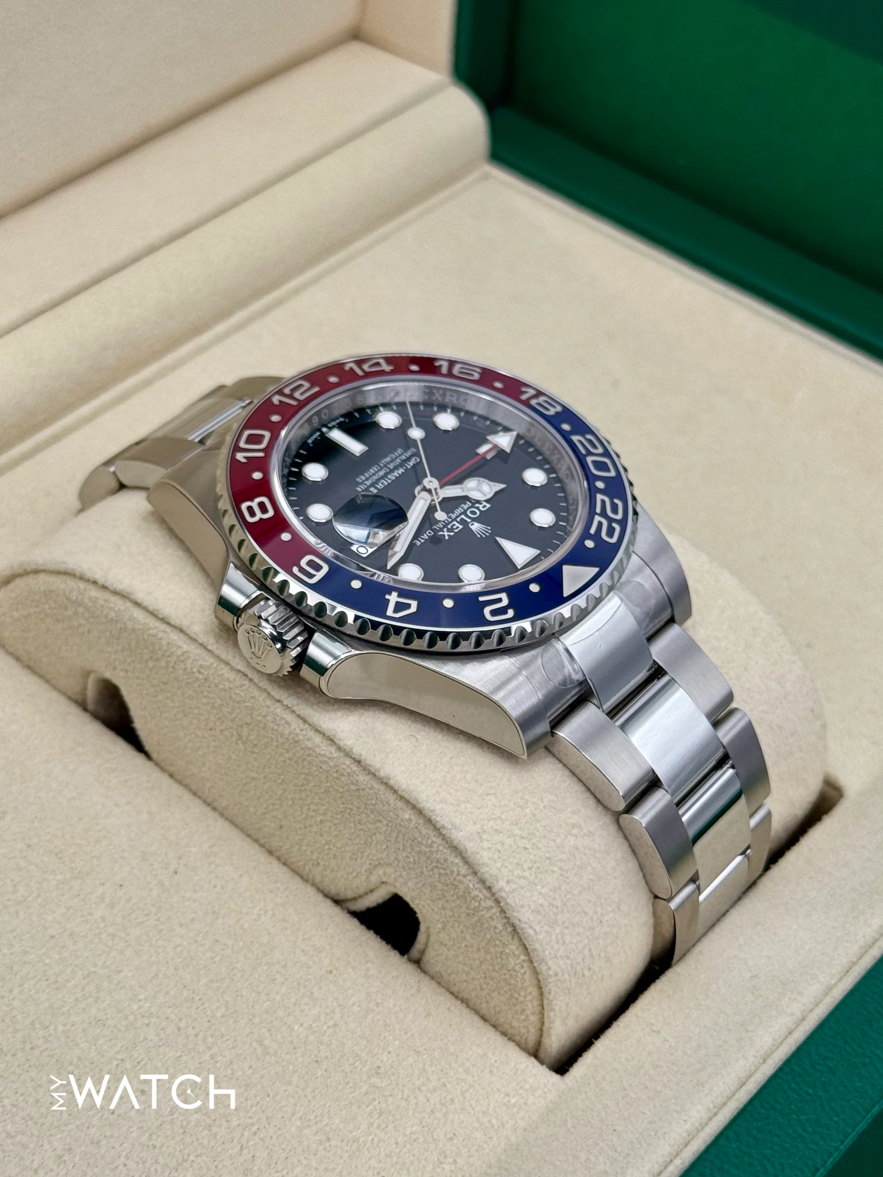 NEW 2025 Rolex GMT-Master II "Pepsi" 40mm 126710BLRO Oyster - Image 8