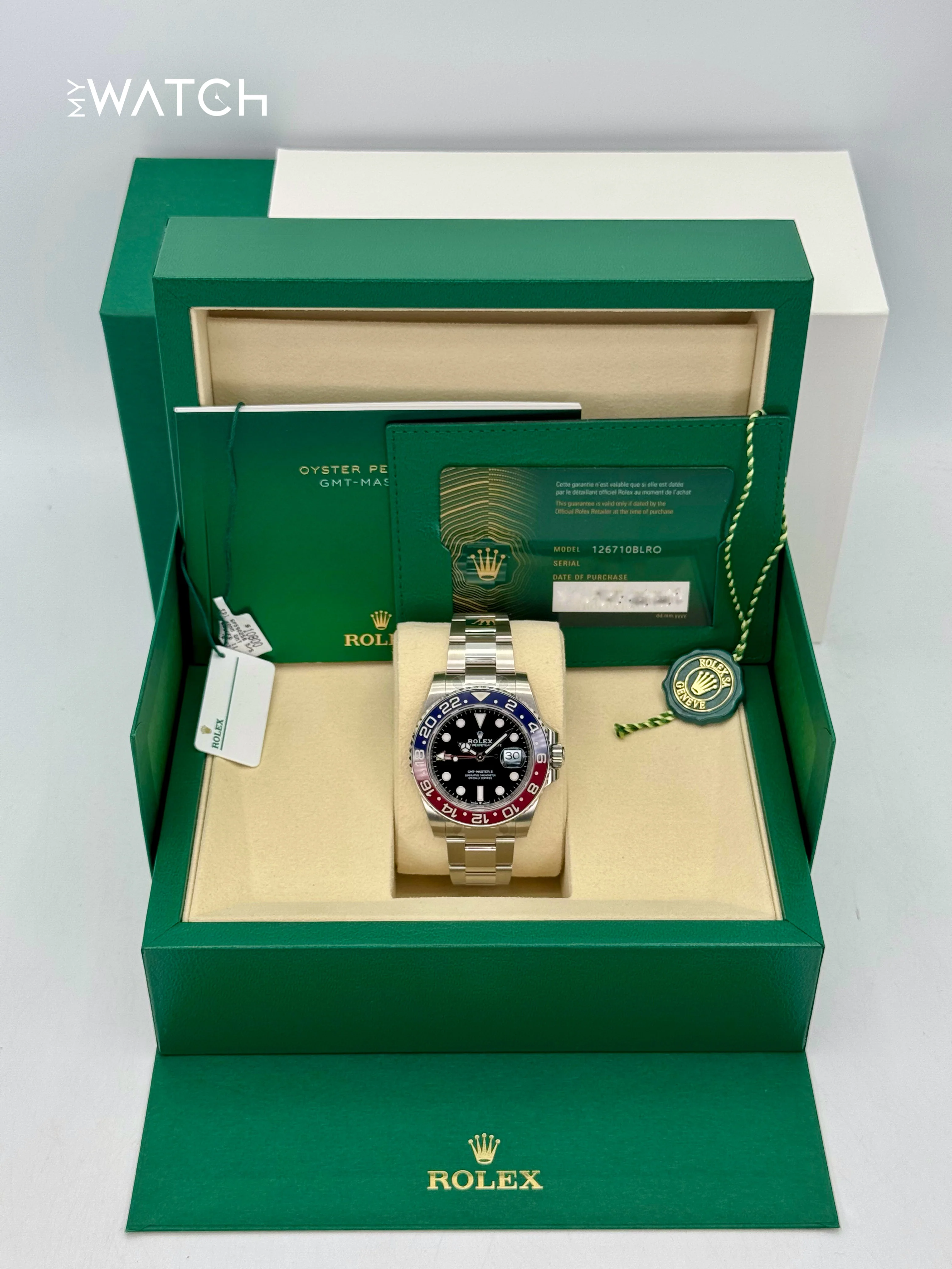 NEW 2025 Rolex GMT-Master II "Pepsi" 40mm 126710BLRO Oyster - Image 9