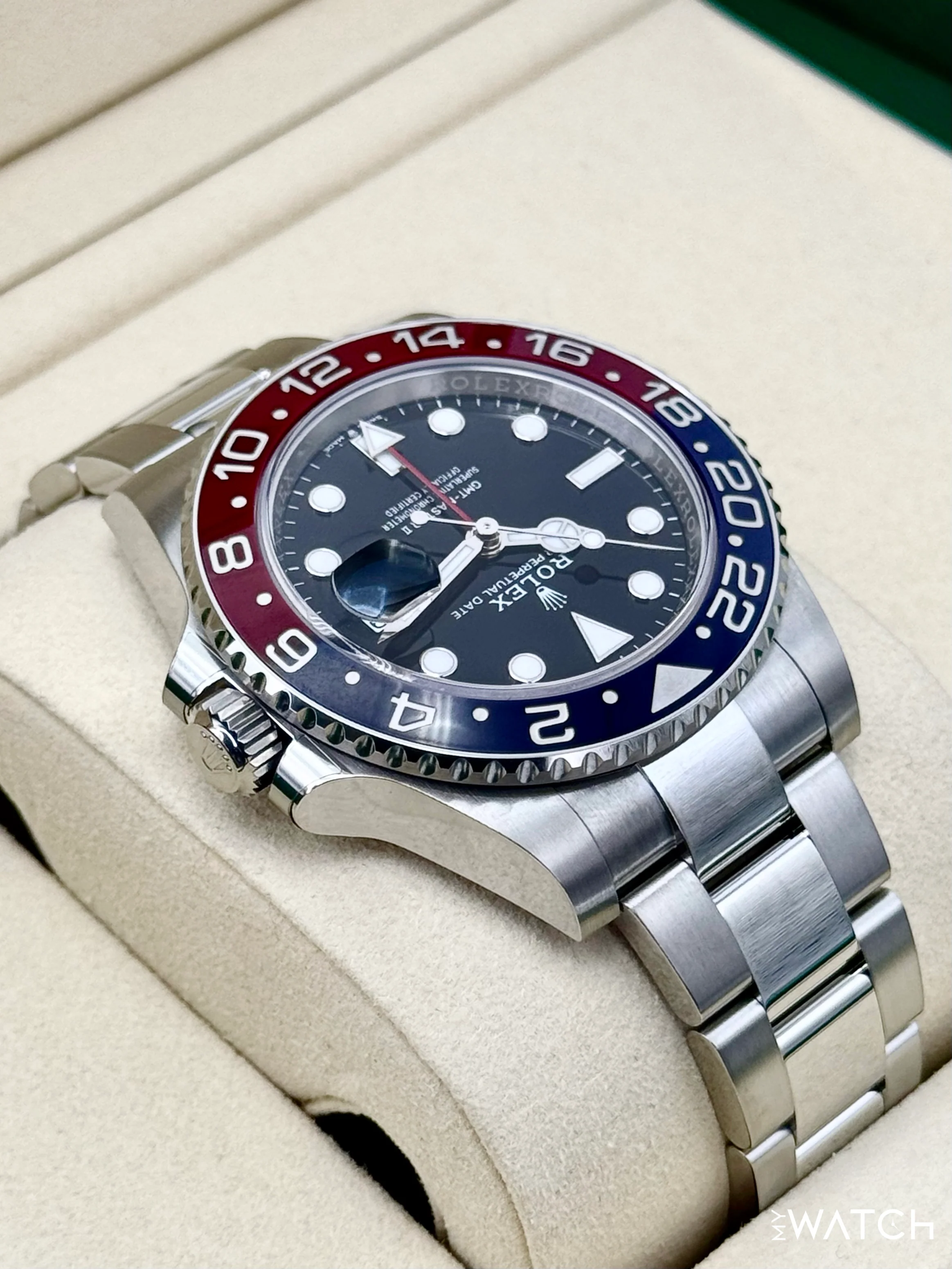 NEW 2025 Rolex GMT-Master II "Pepsi" 40mm 126710BLRO Oyster - Image 8