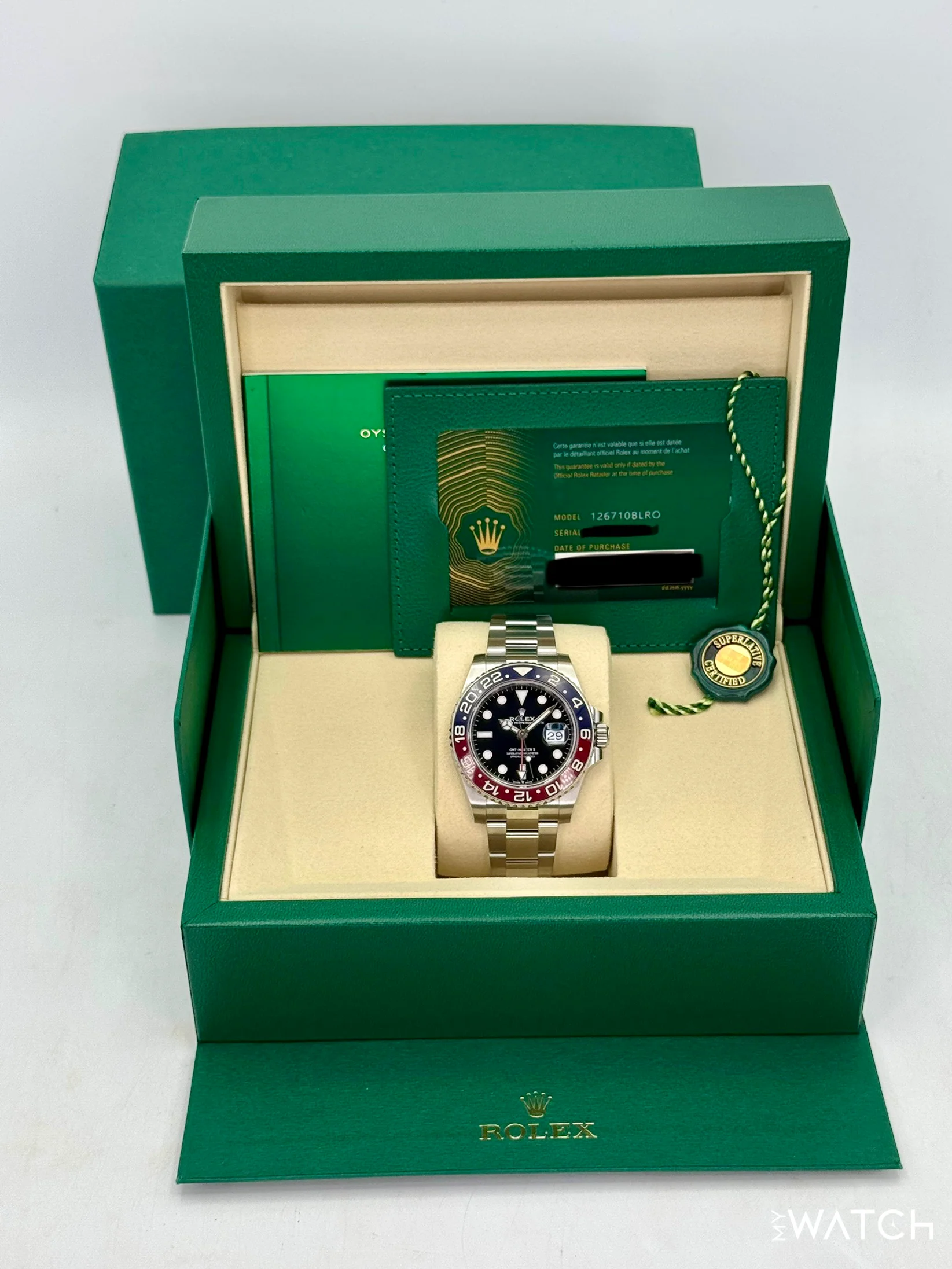 NEW 2025 Rolex GMT-Master II "Pepsi" 40mm 126710BLRO Oyster - Image 9