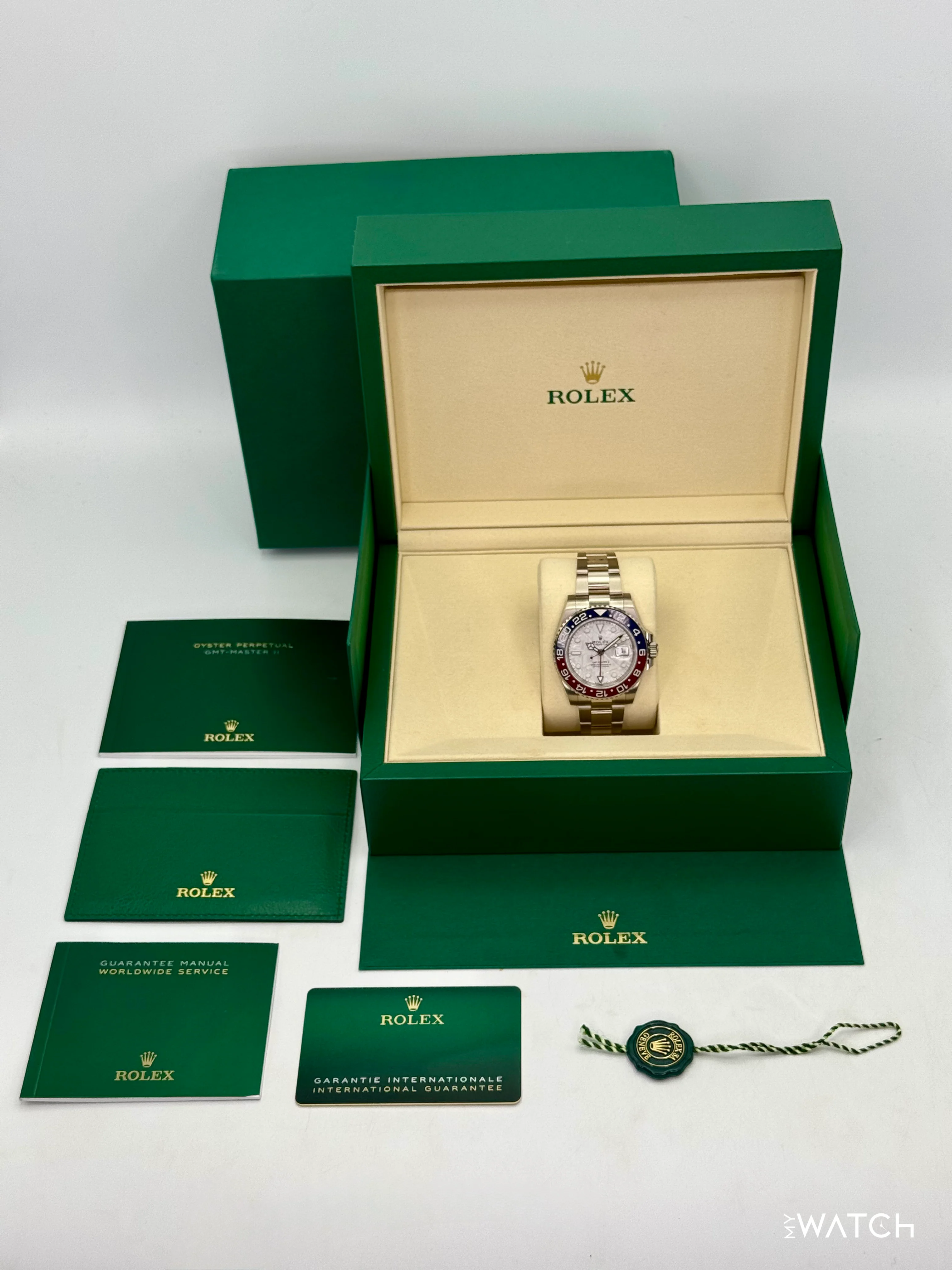 NEW 2025 Rolex GMT-Master II "Pepsi" 40mm 126719BLRO Meteorite Dial (STICKERED) - Image 10