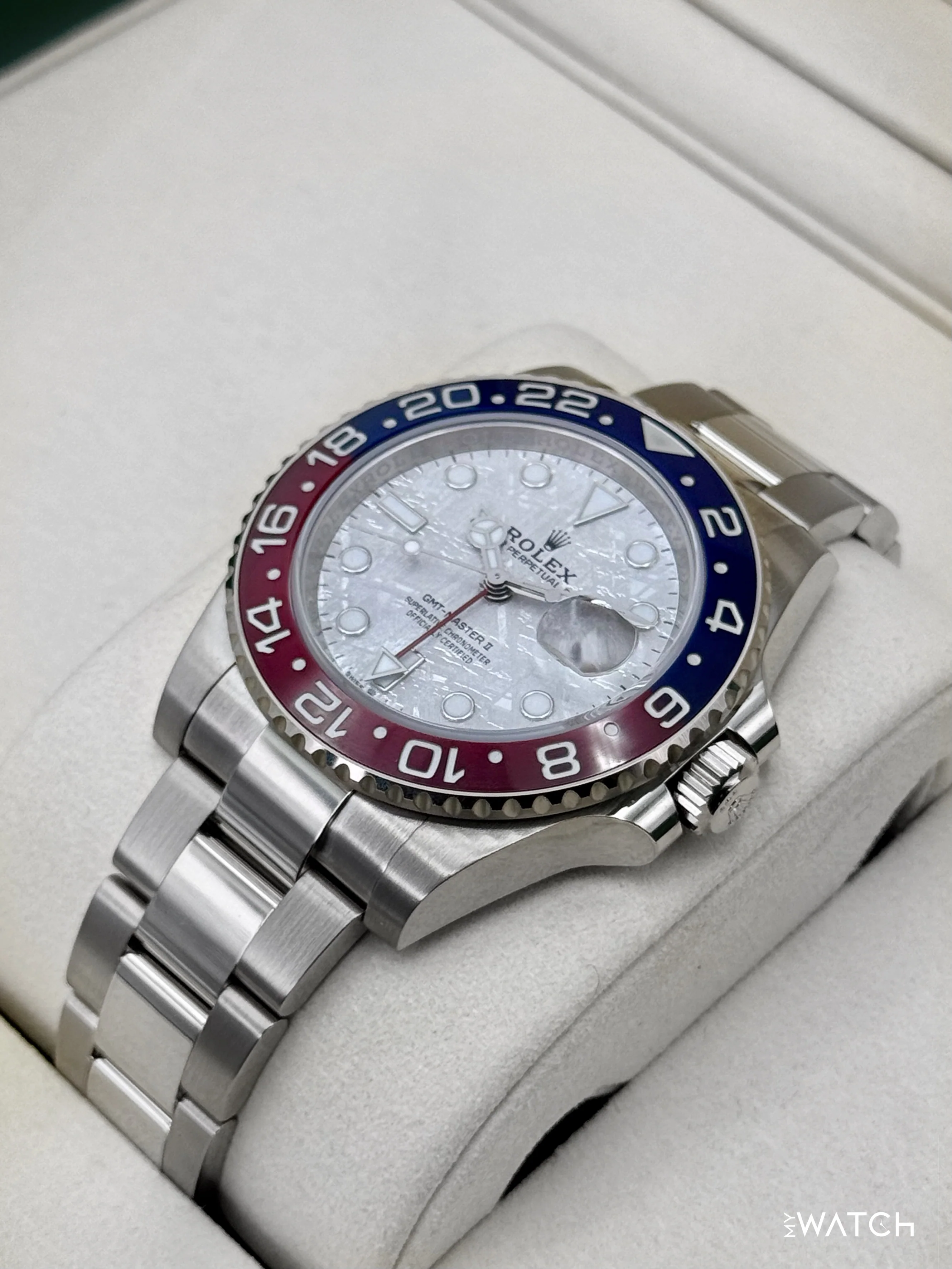 NEW 2025 Rolex GMT-Master II "Pepsi" 40mm 126719BLRO Meteorite Dial (STICKERED) - Image 5