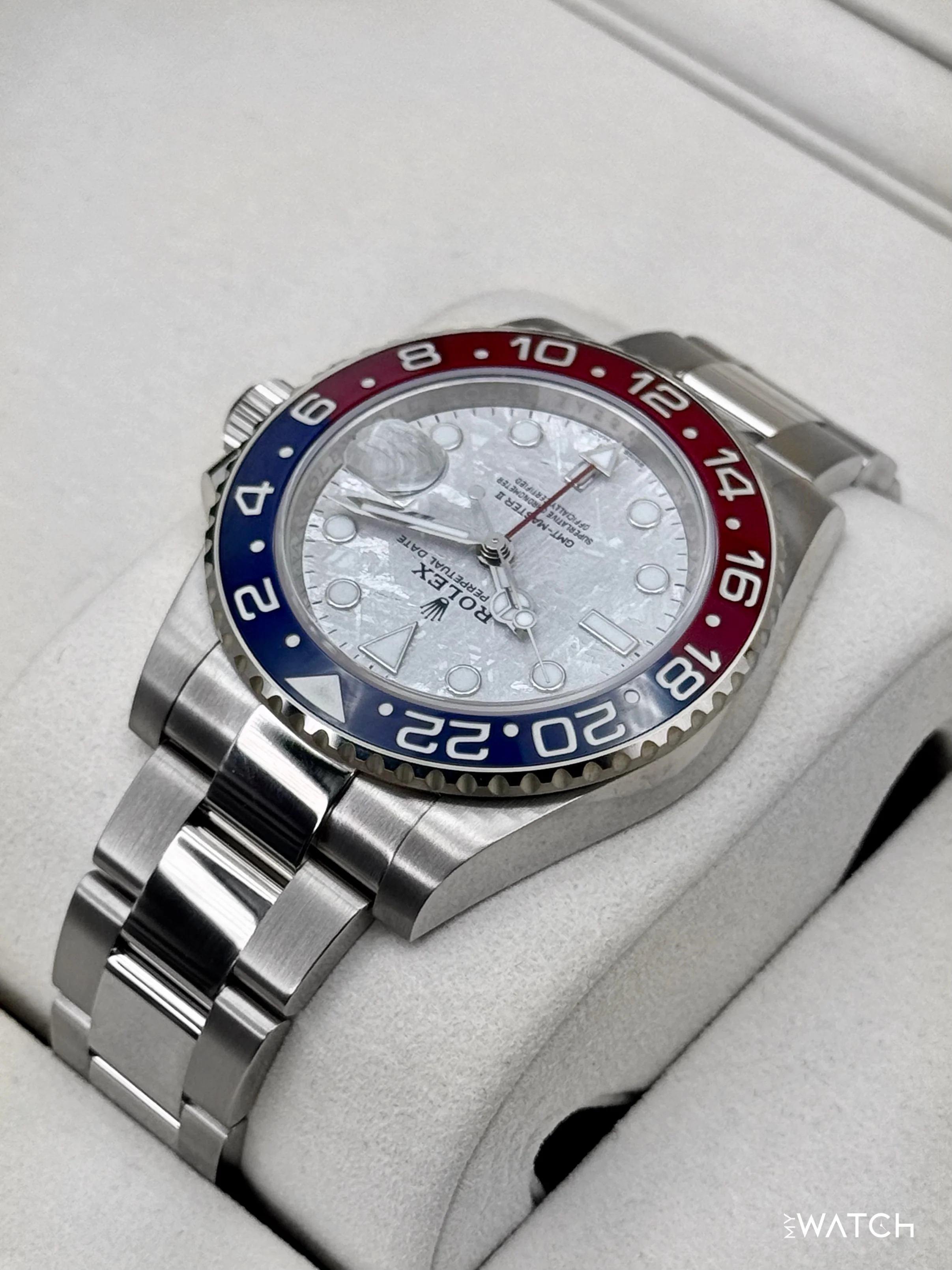 NEW 2025 Rolex GMT-Master II "Pepsi" 40mm 126719BLRO Meteorite Dial (STICKERED) - Image 7