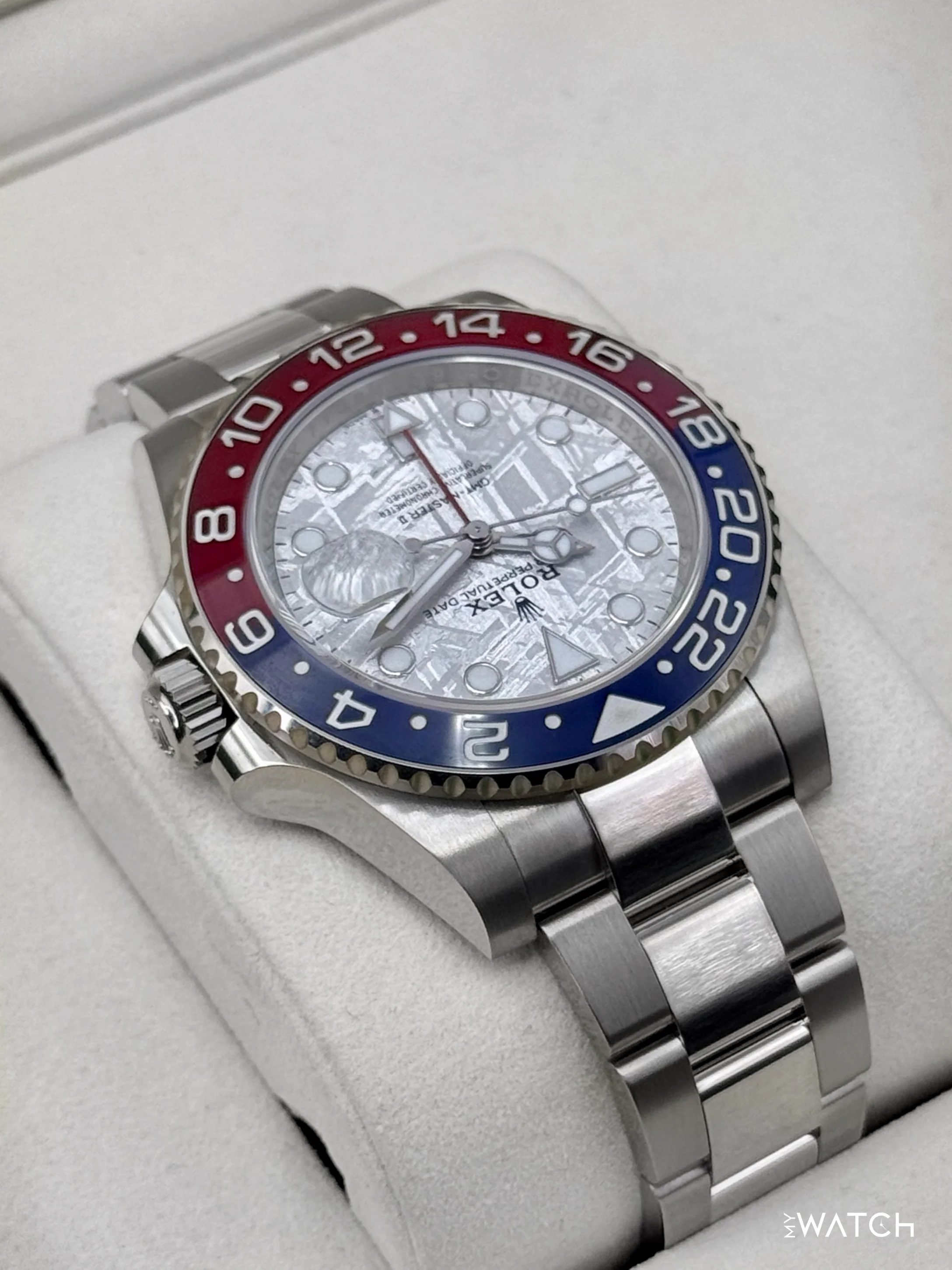 NEW 2025 Rolex GMT-Master II "Pepsi" 40mm 126719BLRO Meteorite Dial (STICKERED) - Image 8